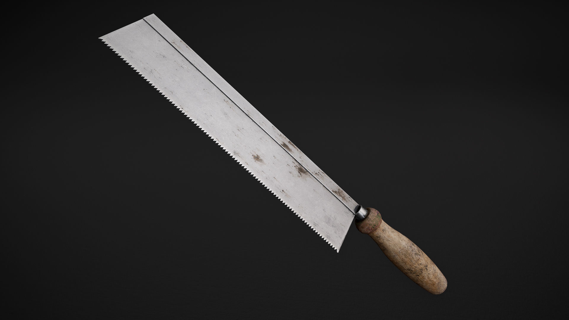 Survival Weapons and Tools Low-poly 3D model_12