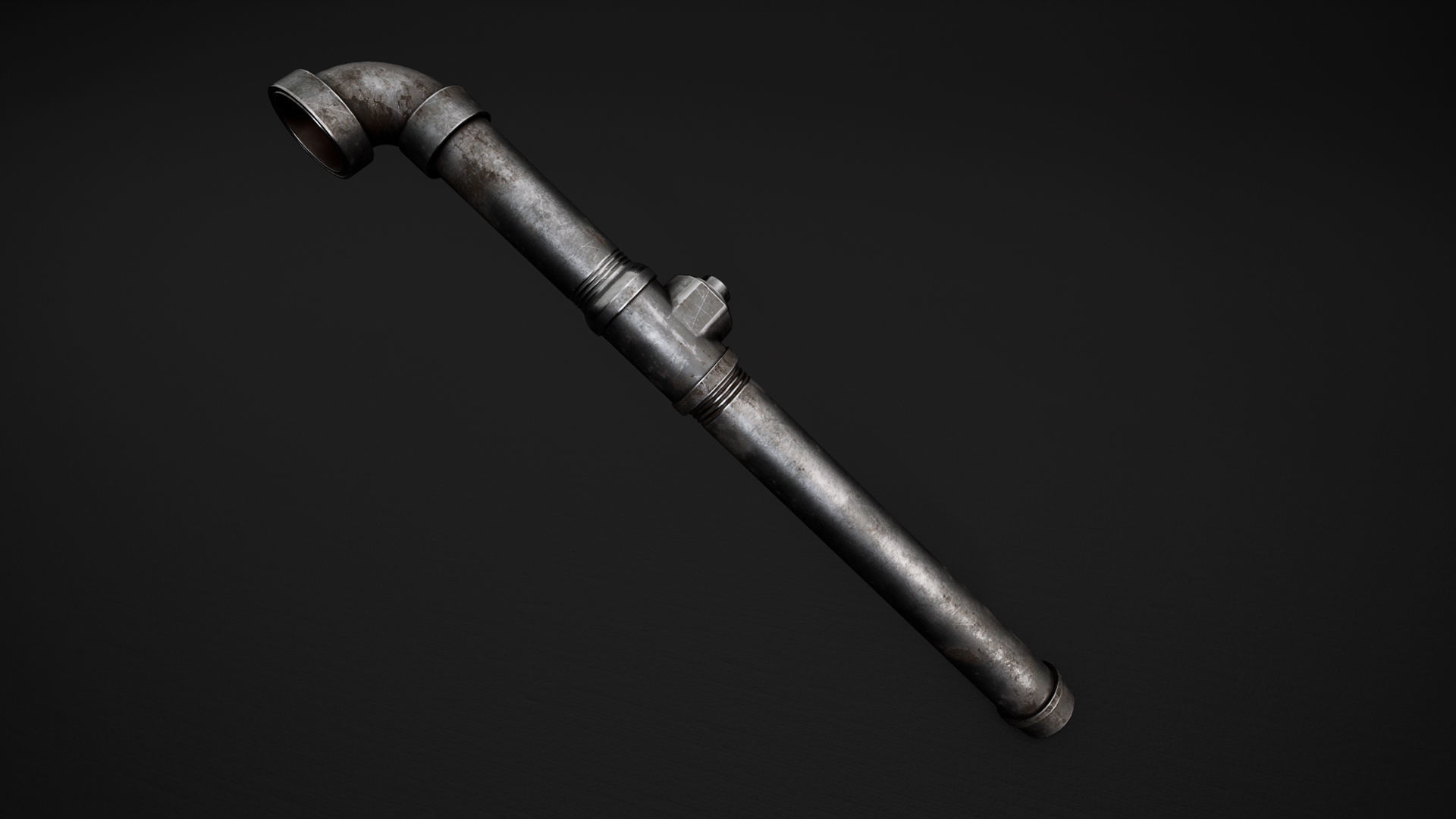 Survival Weapons and Tools Low-poly 3D model_3