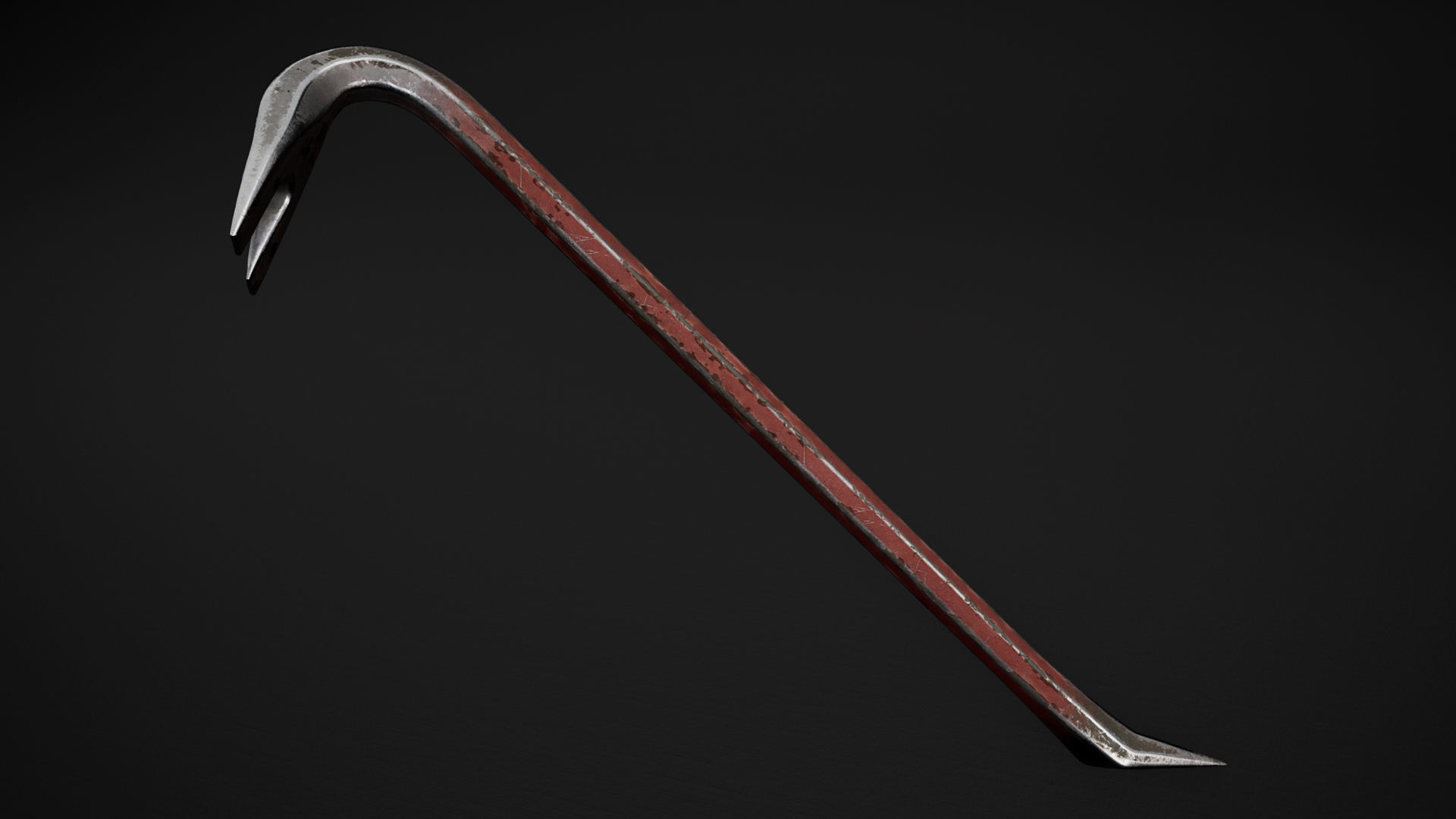 Survival Weapons and Tools Low-poly 3D model_7