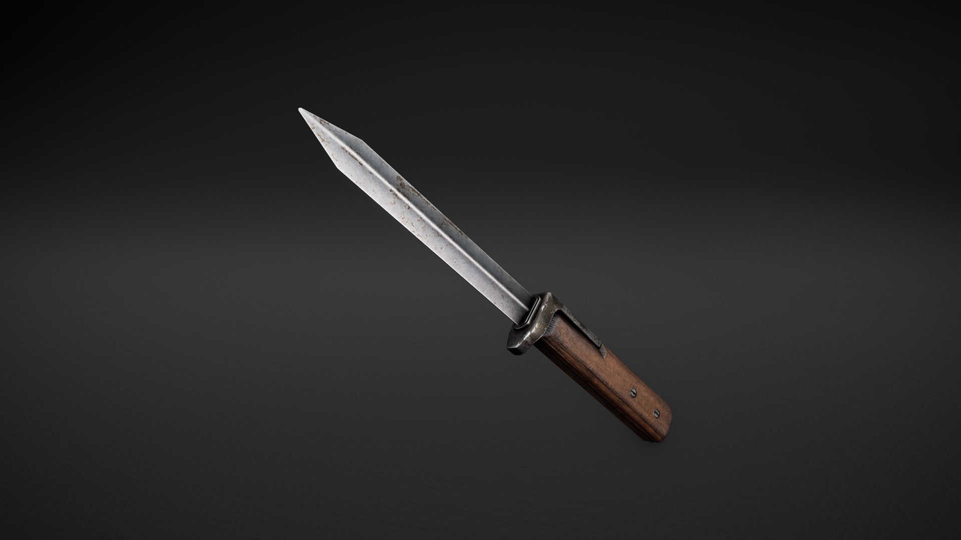 Survival Weapons and Tools Low-poly 3D model_6