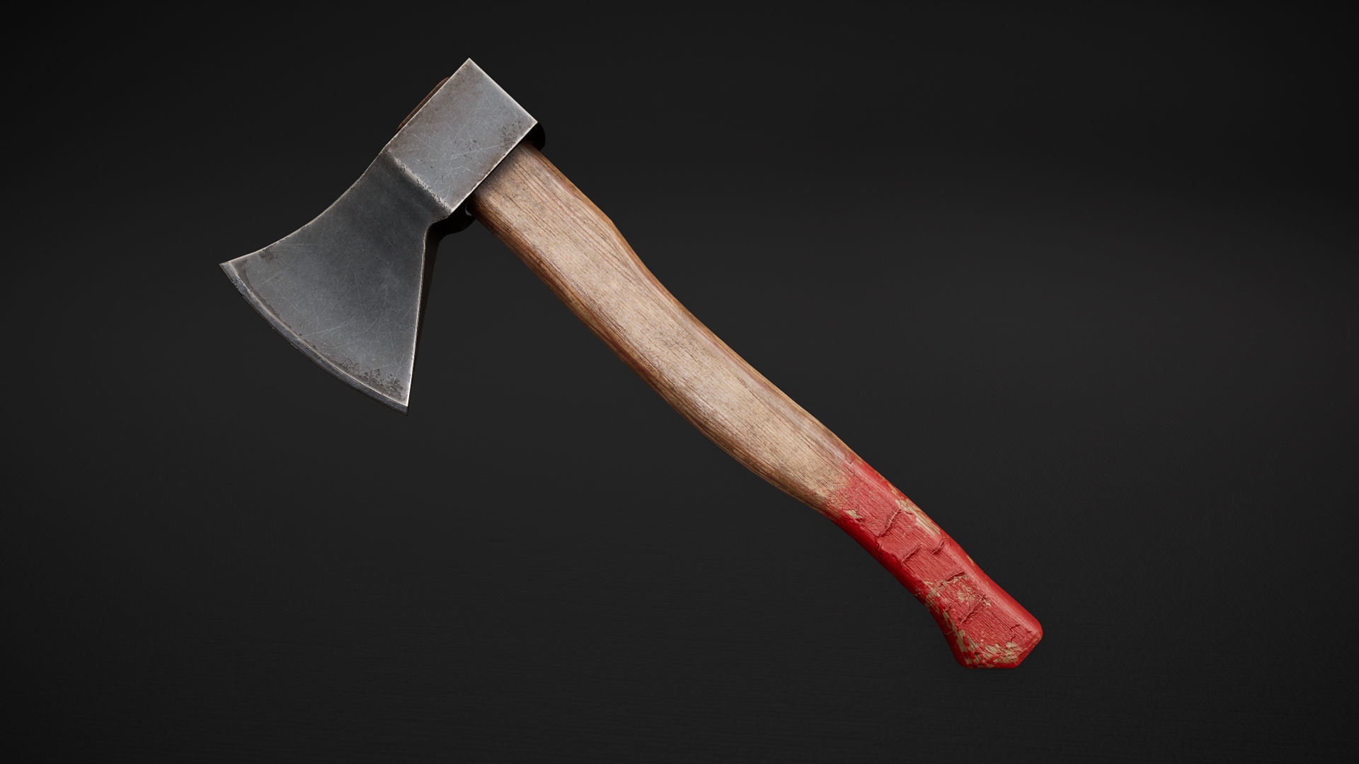 Survival Weapons and Tools Low-poly 3D model_2