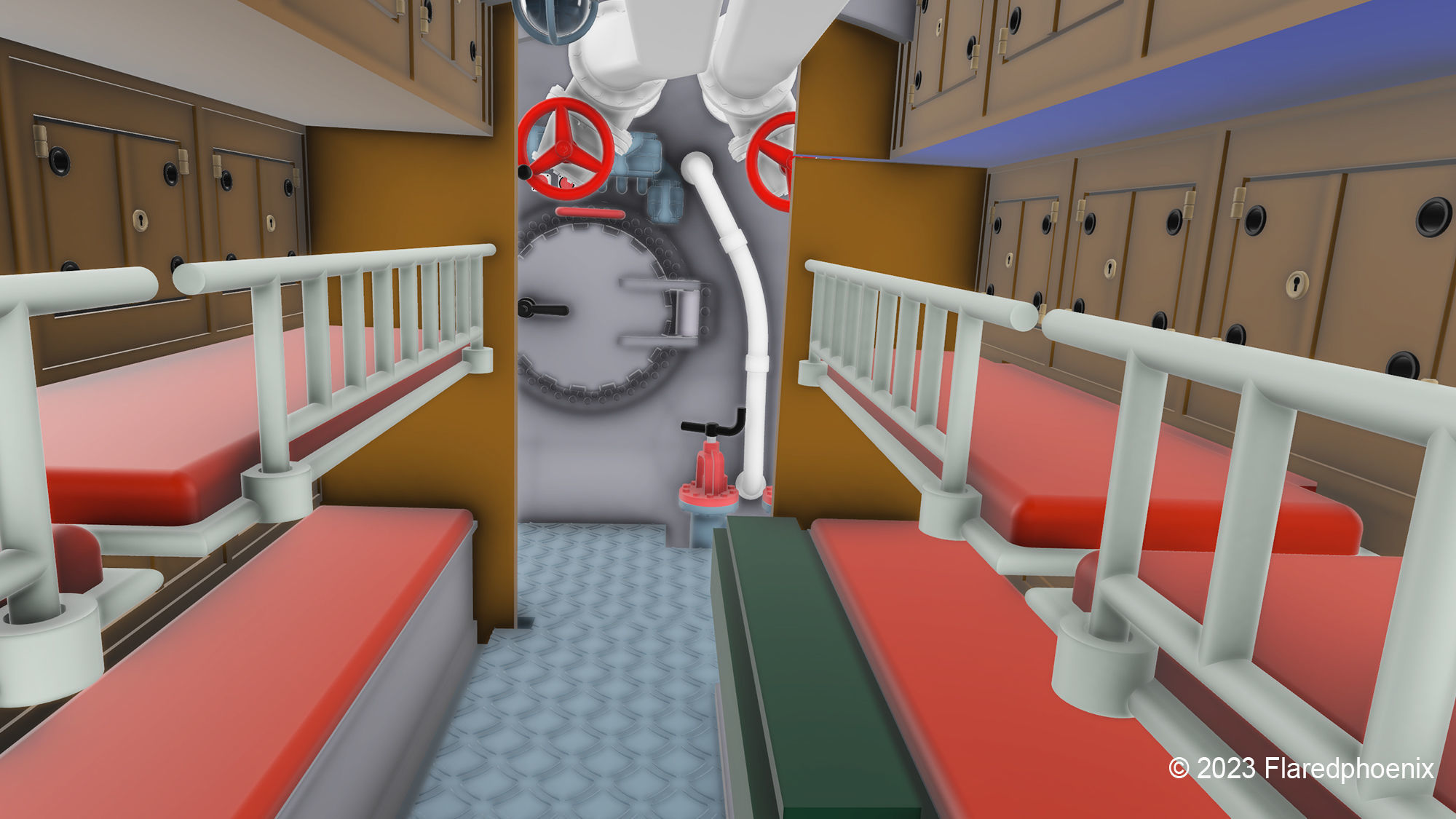 U-Boot Unteroffizierssektion Typ VII-C 3D print model_6