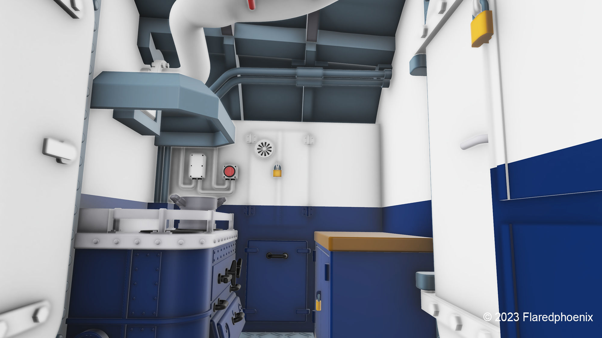 U-Boot Unteroffizierssektion Typ VII-C 3D print model_4