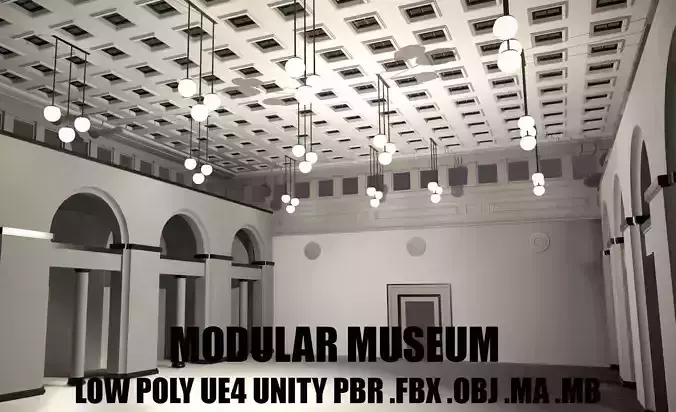 Museum Gallery Modular set