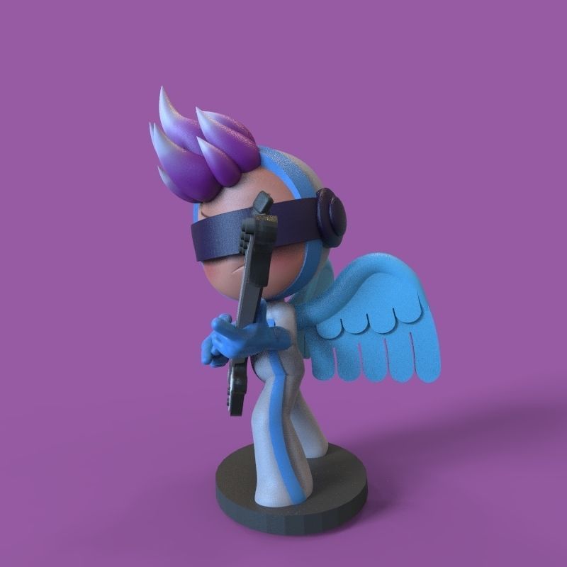 Pink endorphin from yumis cells 3D print model_17