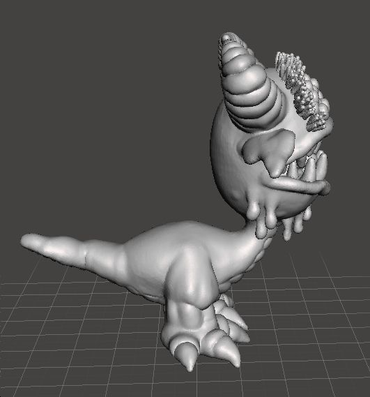 THE BLACK BEAST OF AAAAAARGGHH FIGURE MODEL WARGAMES RPG DND 3D print model_4