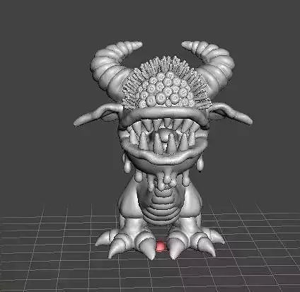 THE BLACK BEAST OF AAAAAARGGHH FIGURE MODEL WARGAMES RPG DND