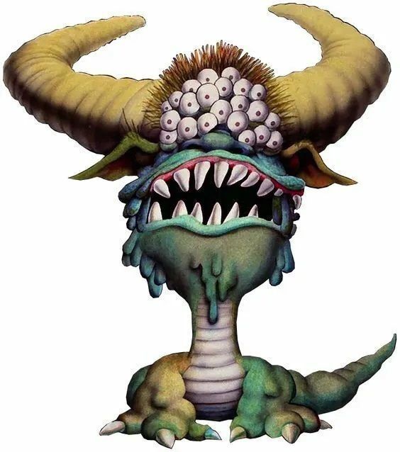 THE BLACK BEAST OF AAAAAARGGHH FIGURE MODEL WARGAMES RPG DND 3D print model_6