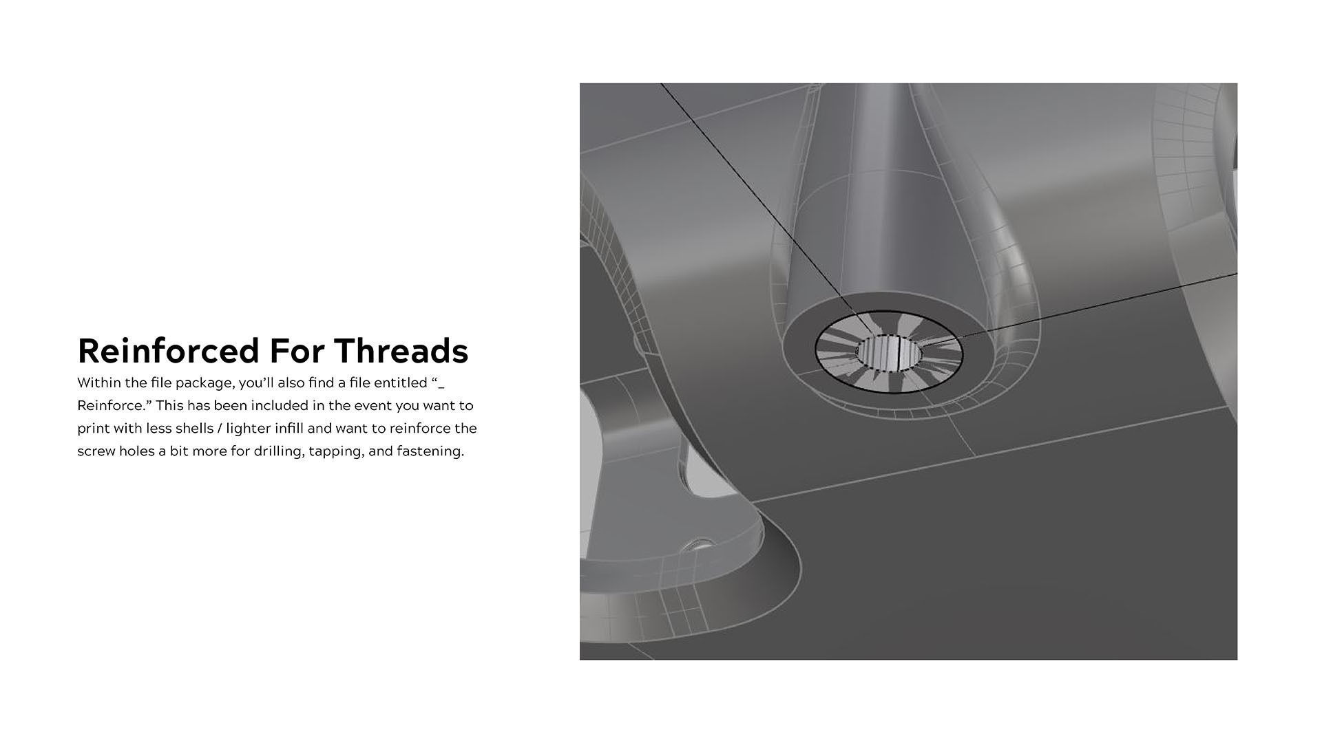 NZXT H510 and H710 - Hard Drive Mounting Rack - 2x HDD 3D print model_6