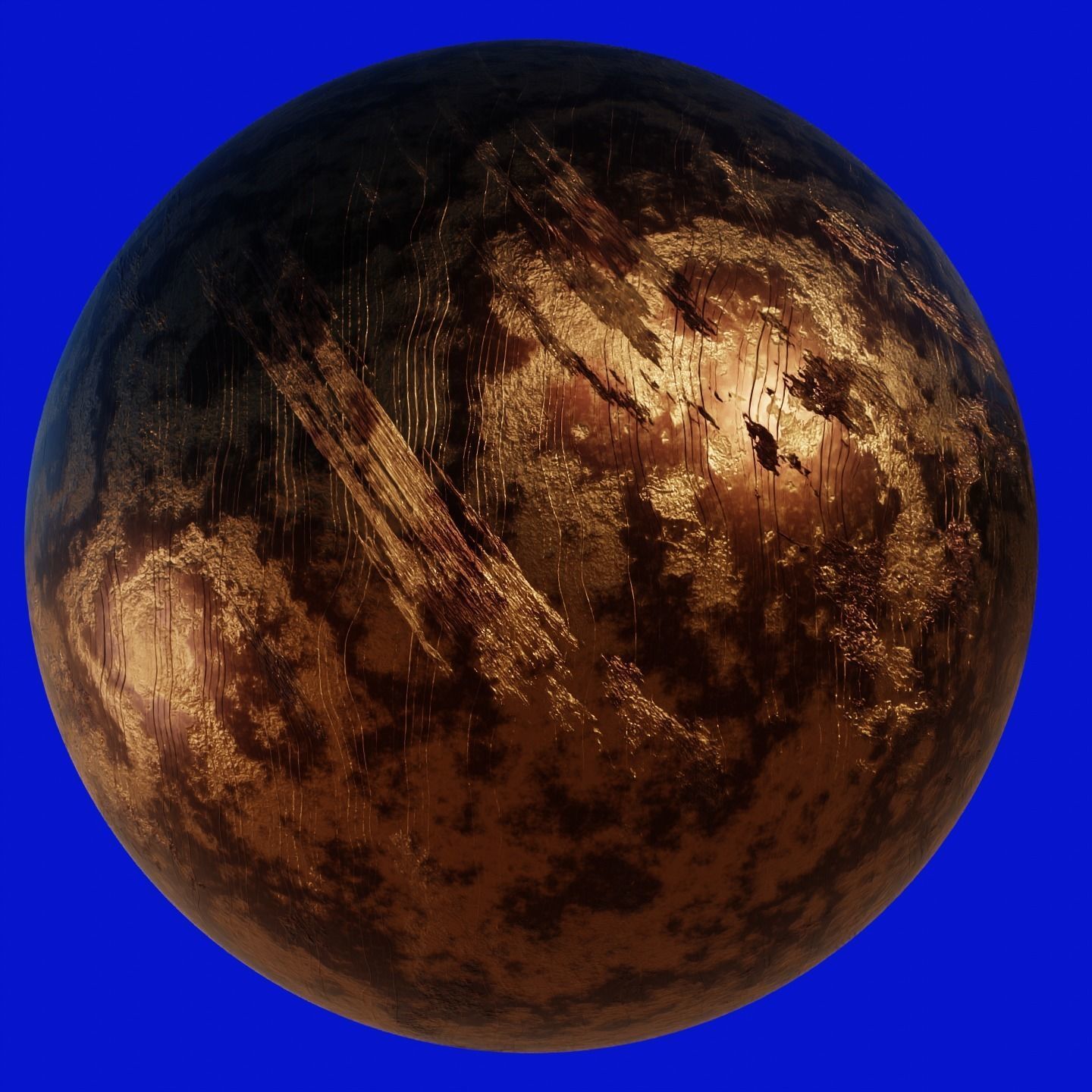 Procedural Scratched Metal Material Texture_2