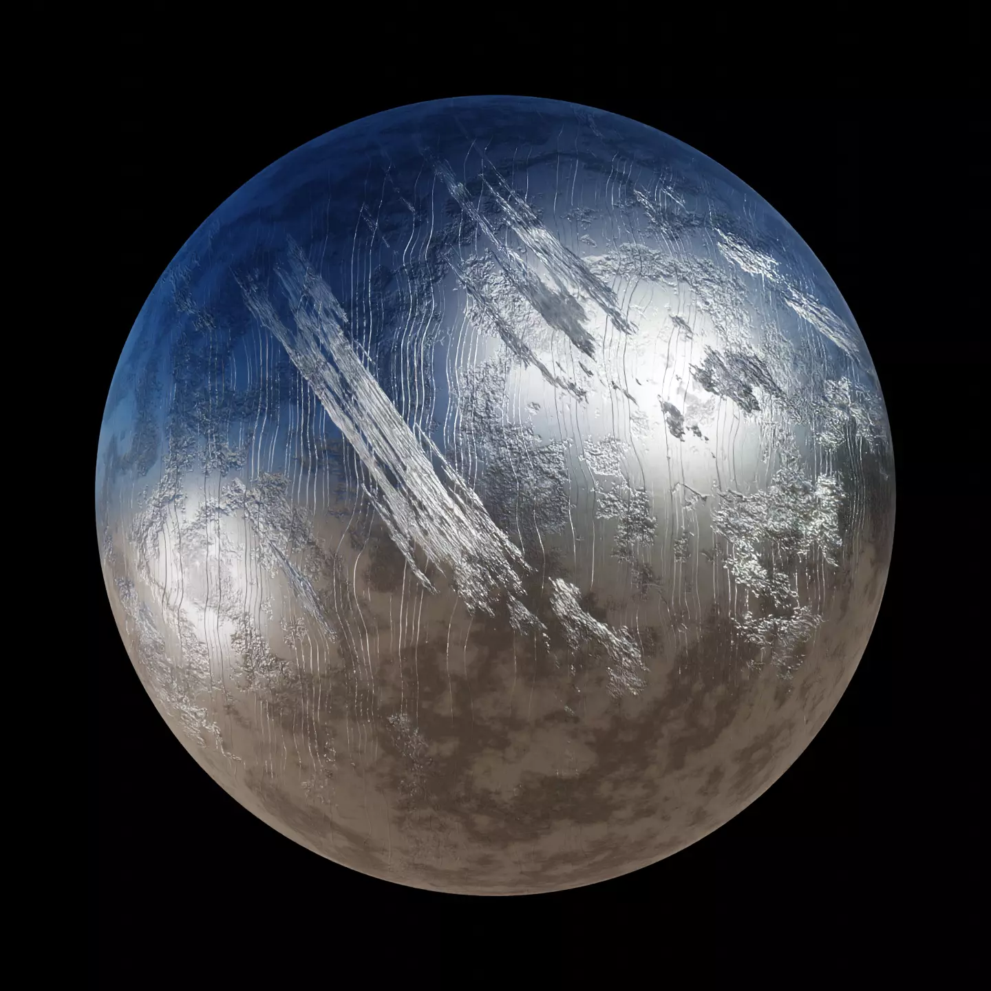 Procedural Scratched Metal Material Texture_0