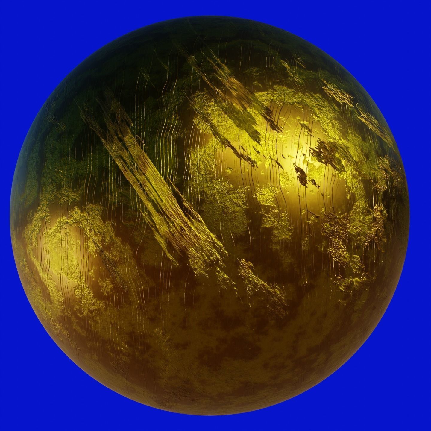 Procedural Scratched Metal Material Texture_9