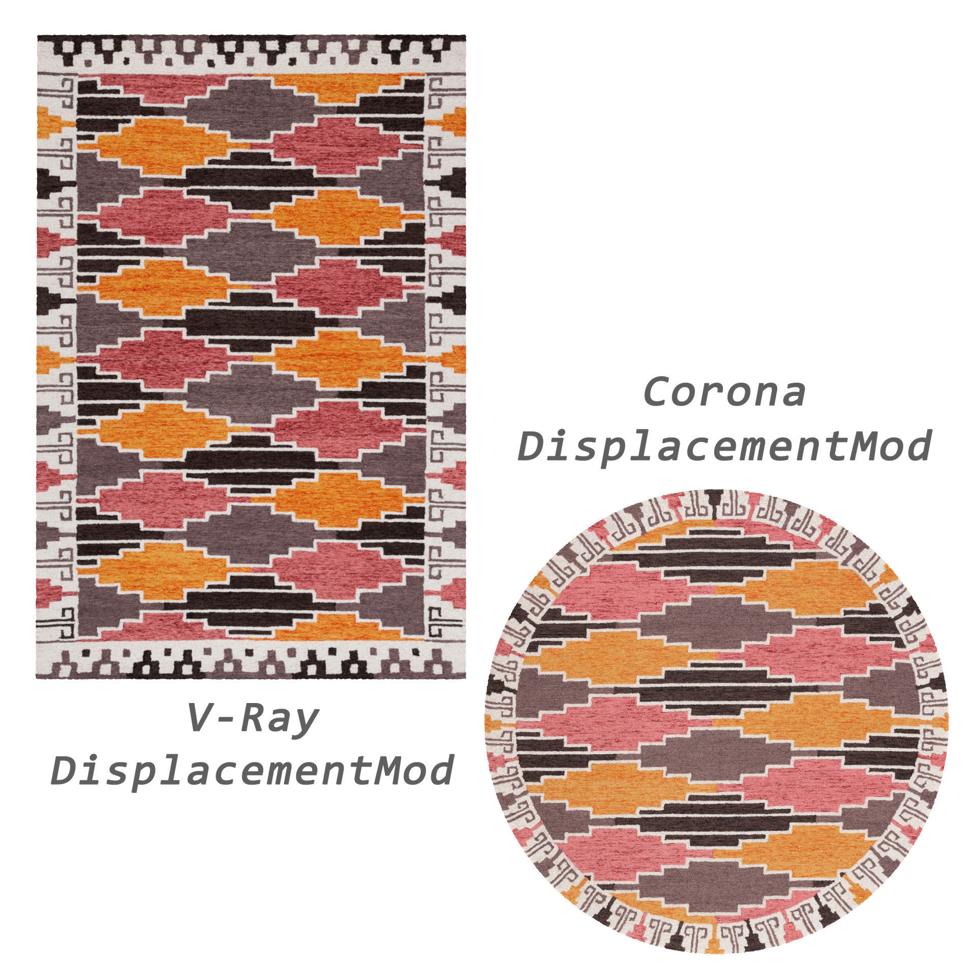 Rugs No 933 Low-poly 3D model_2