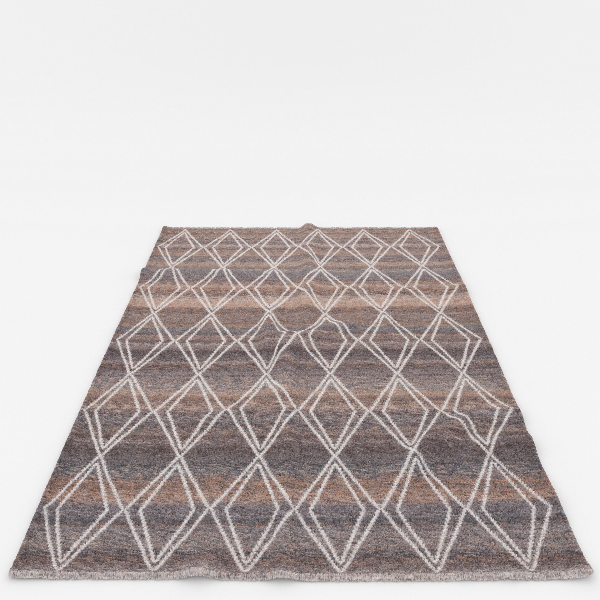 Rugs No 933 Low-poly 3D model_9