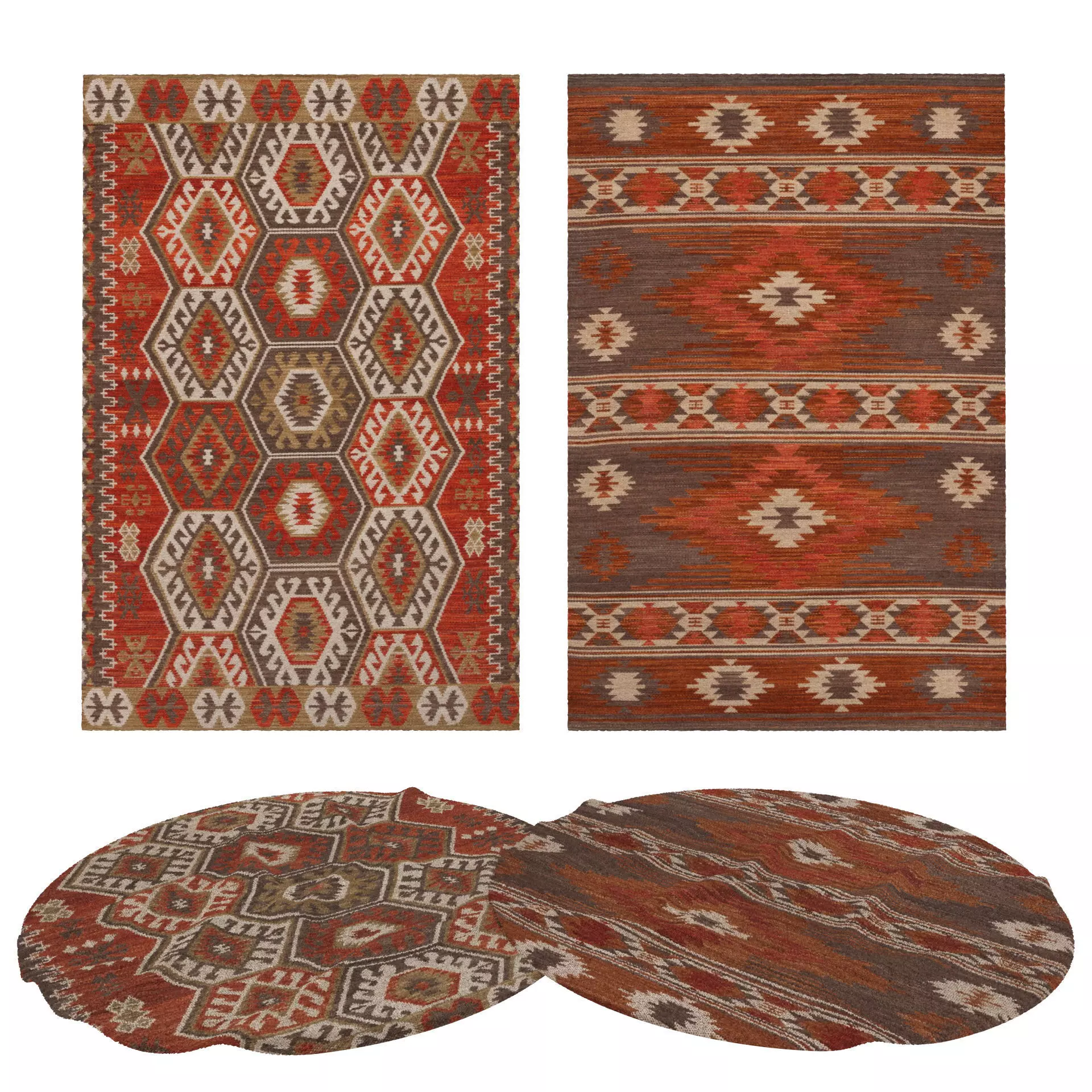 Rugs No 934 Low-poly 3D model_0