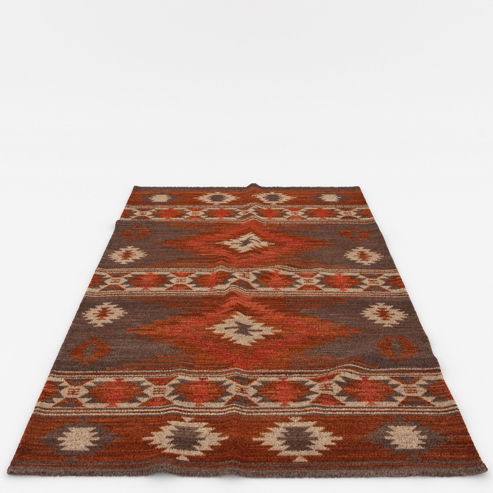 Rugs No 934 Low-poly 3D model_9