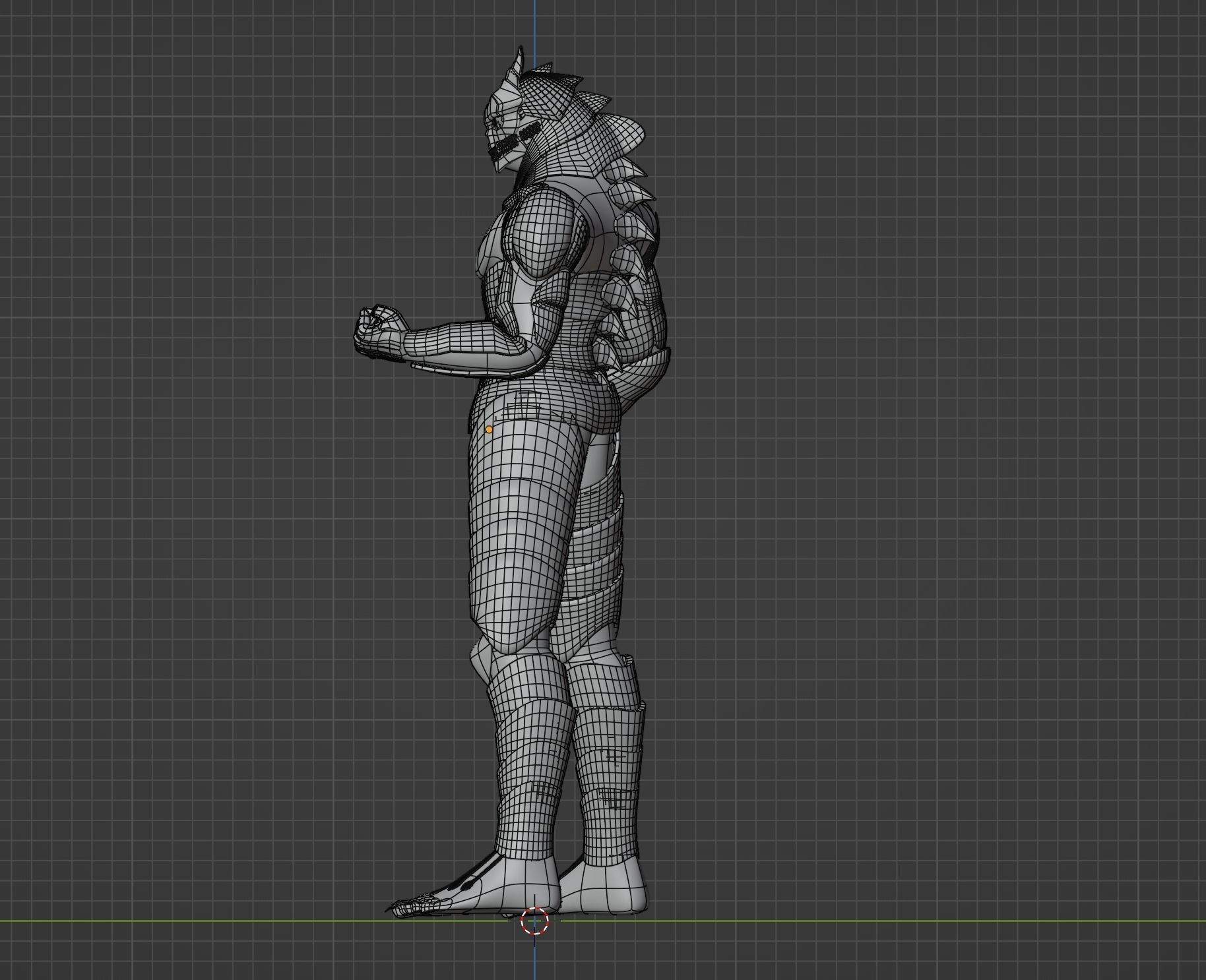 Kafka Hibino - Kaiju no8 3D model_13