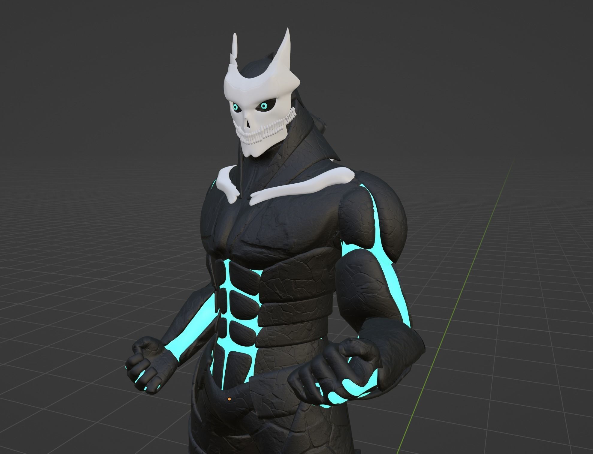 Kafka Hibino - Kaiju no8 3D model_11