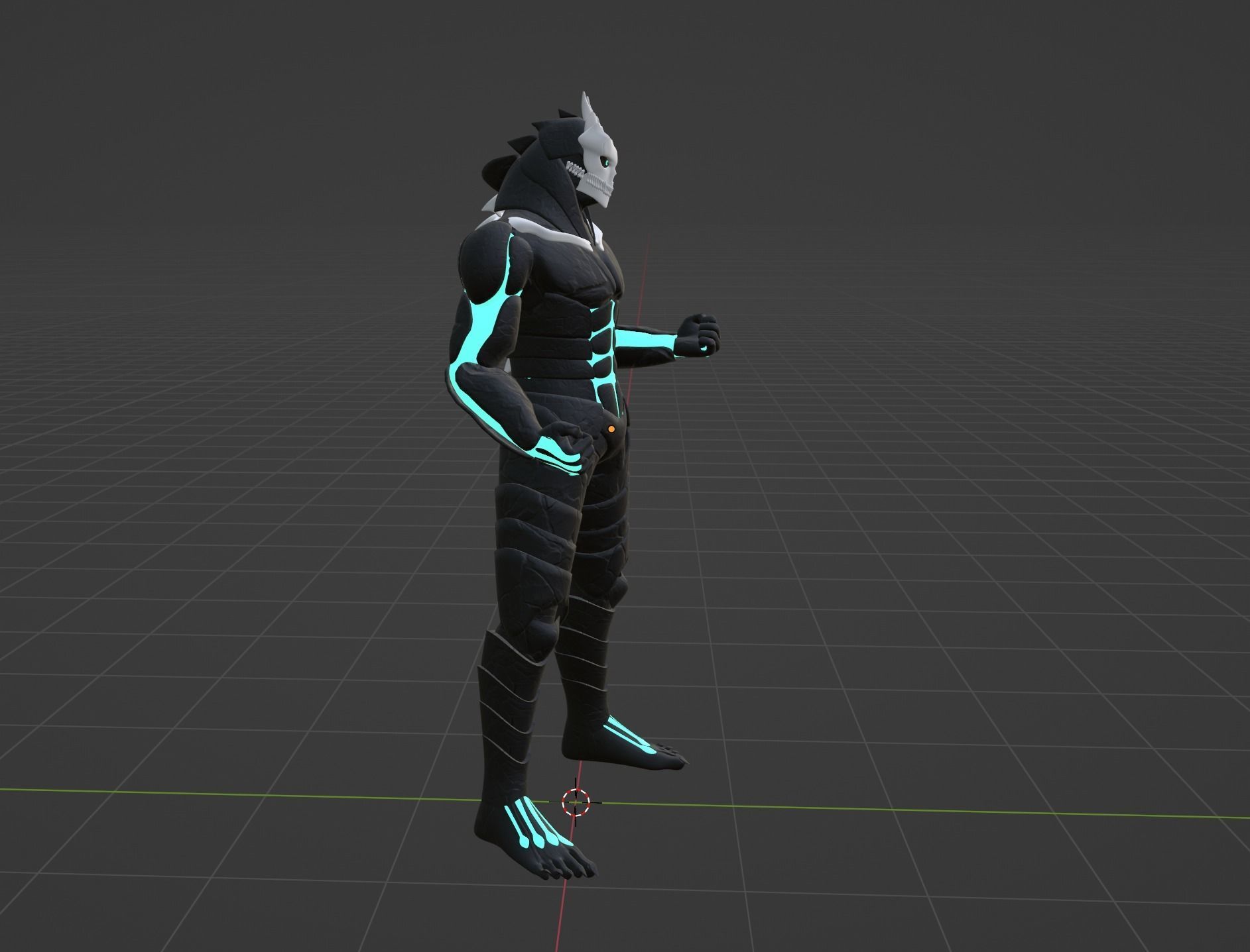 Kafka Hibino - Kaiju no8 3D model_9