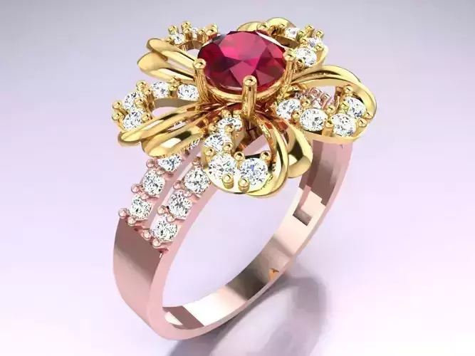 Diamond Ring - Womens Rings - SN685