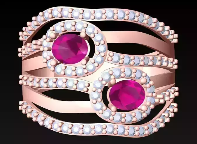 Diamond Ring - Womens Rings - SN724