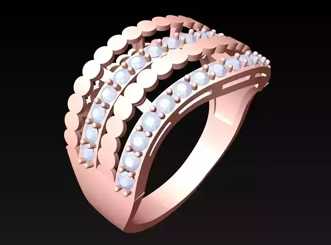 Diamond Ring - Womens Rings - SN733