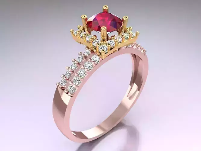 Diamond Ring - Womens Rings - SN679