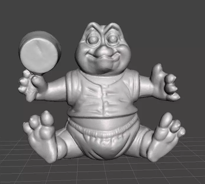 DINOSAURS BABY SINCLAIR 1994 PLASTIC FIGURE TOY PRINTABLE MODEL 3D print model_0