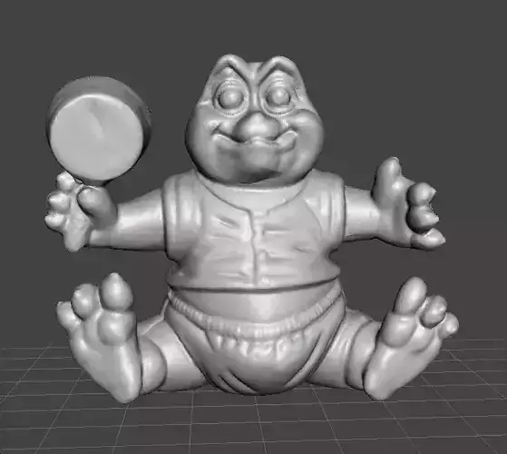 DINOSAURS BABY SINCLAIR 1994 PLASTIC FIGURE TOY PRINTABLE MODEL 3D print model
