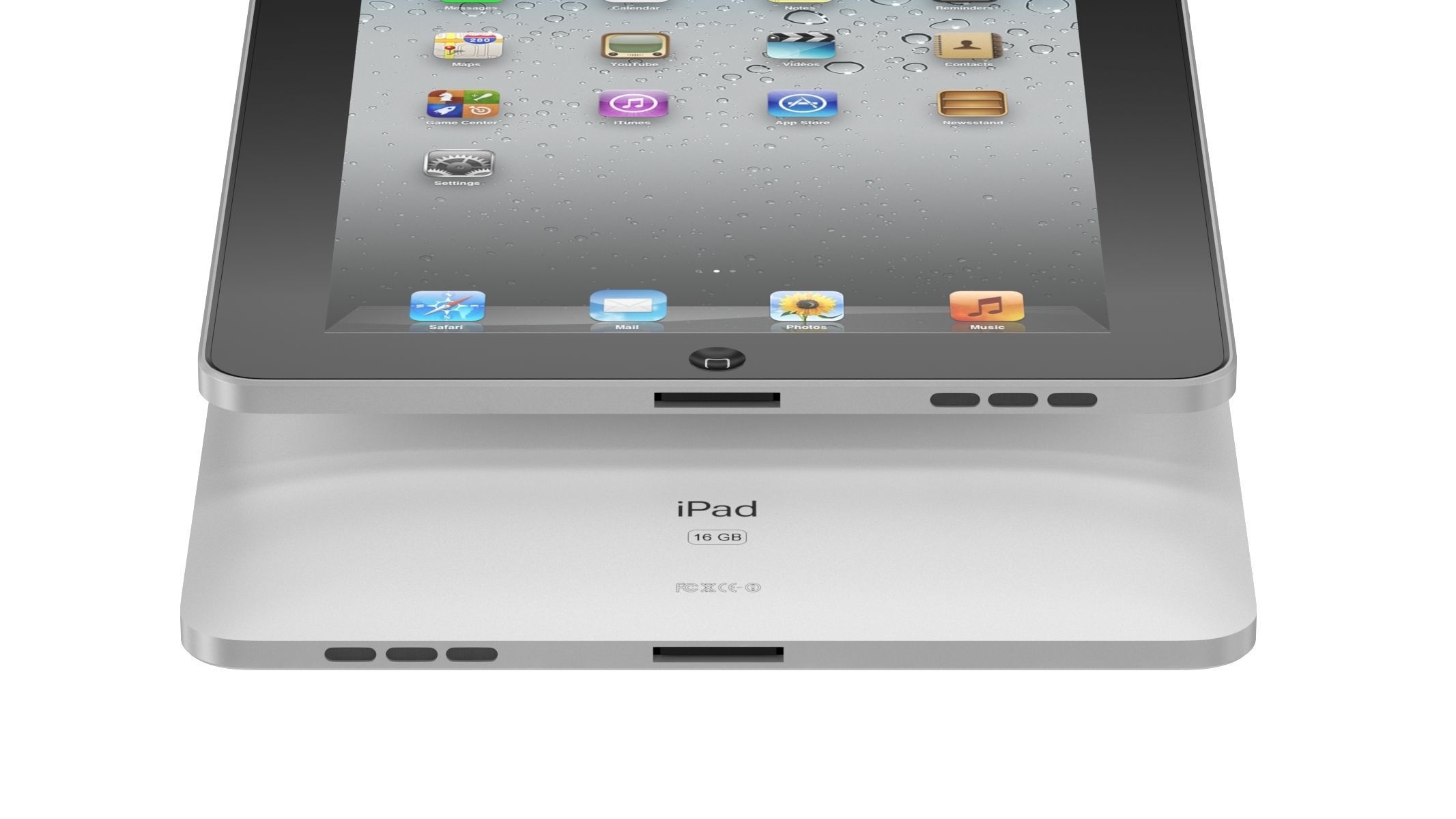 Apple iPad Wifi 3D model_9