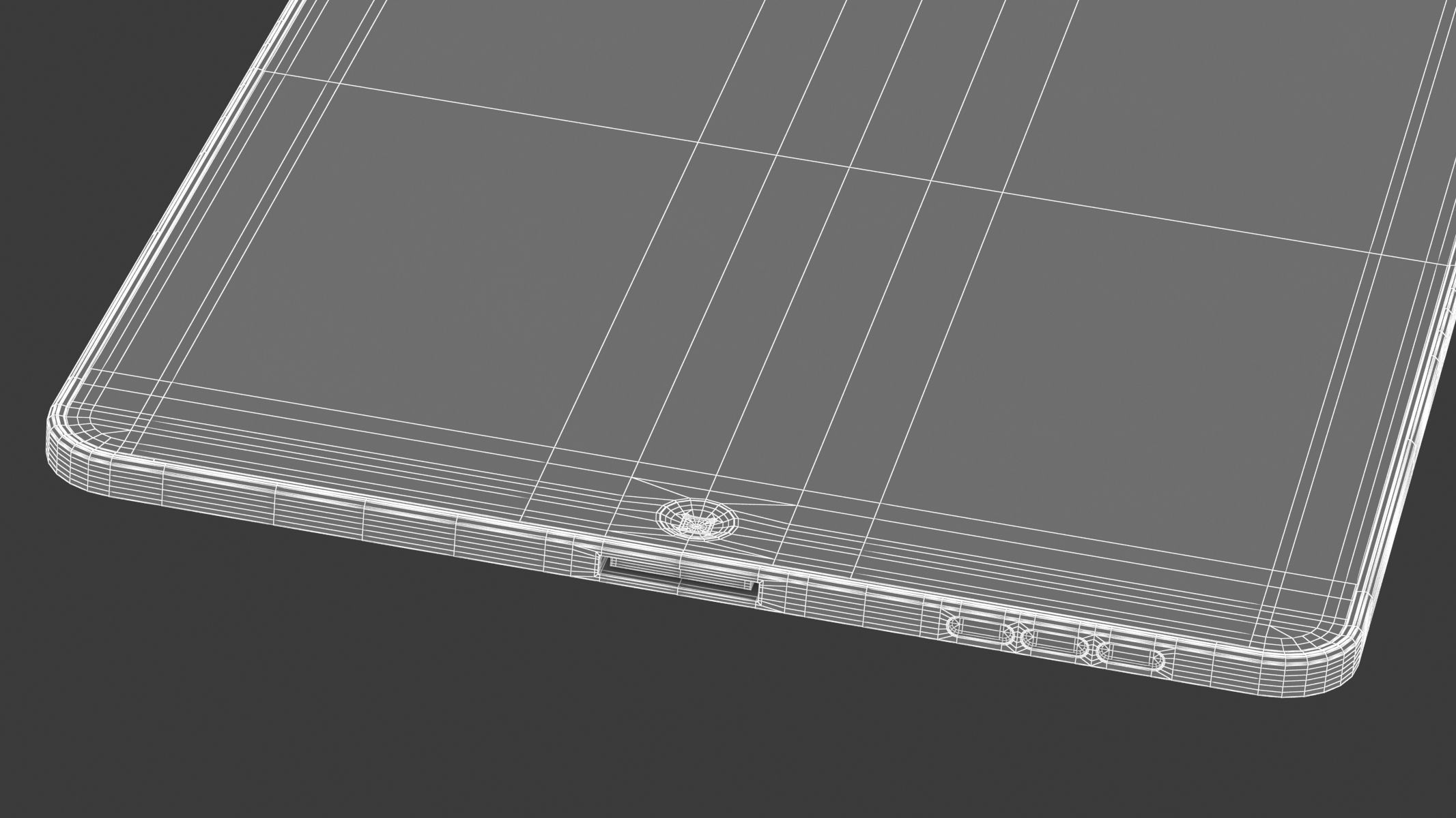 Apple iPad Wifi 3D model_15