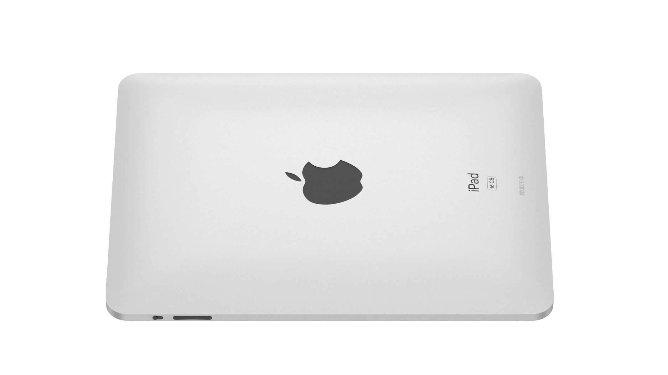 Apple iPad Wifi 3D model_2