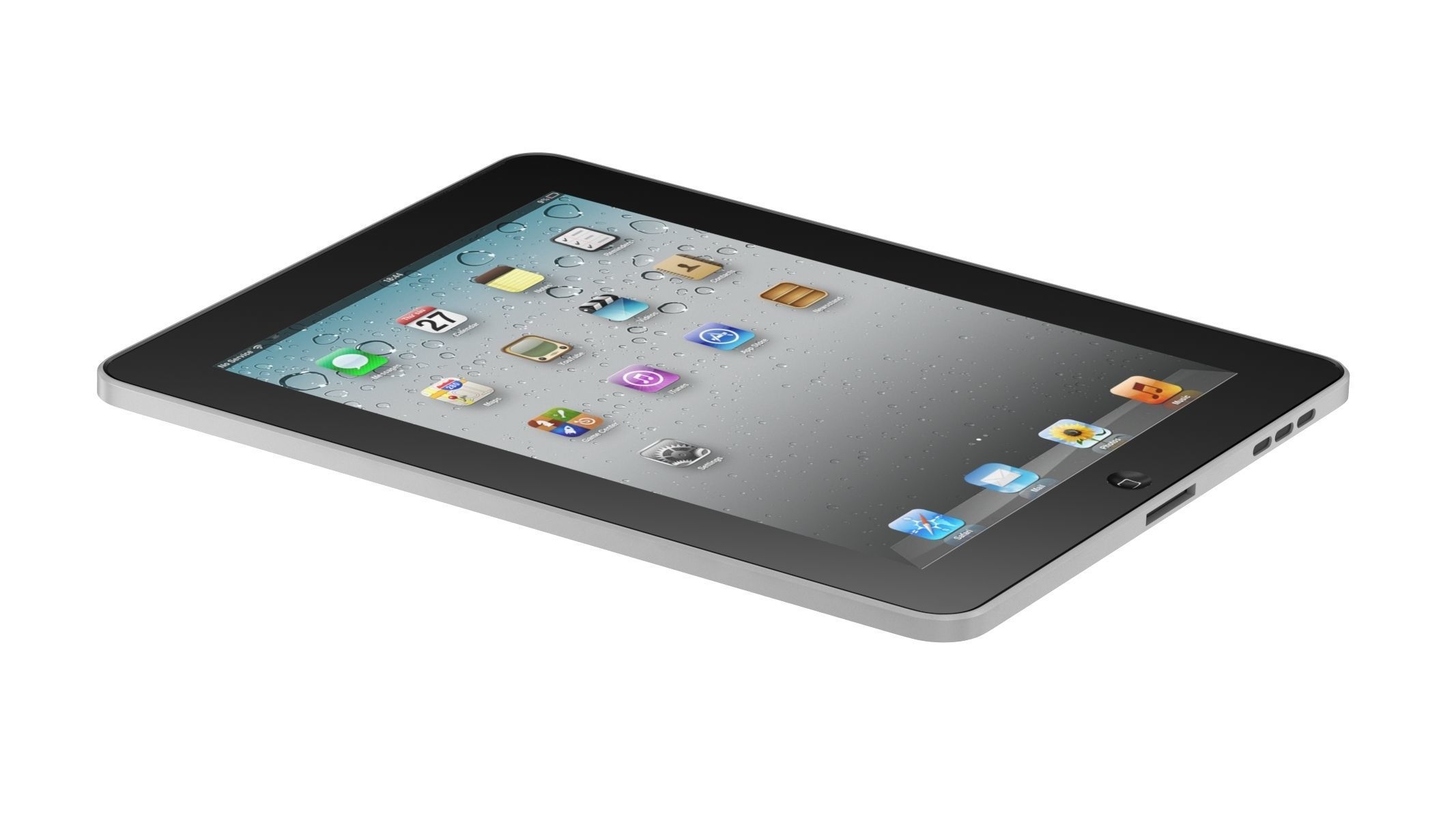 Apple iPad Wifi 3D model_4