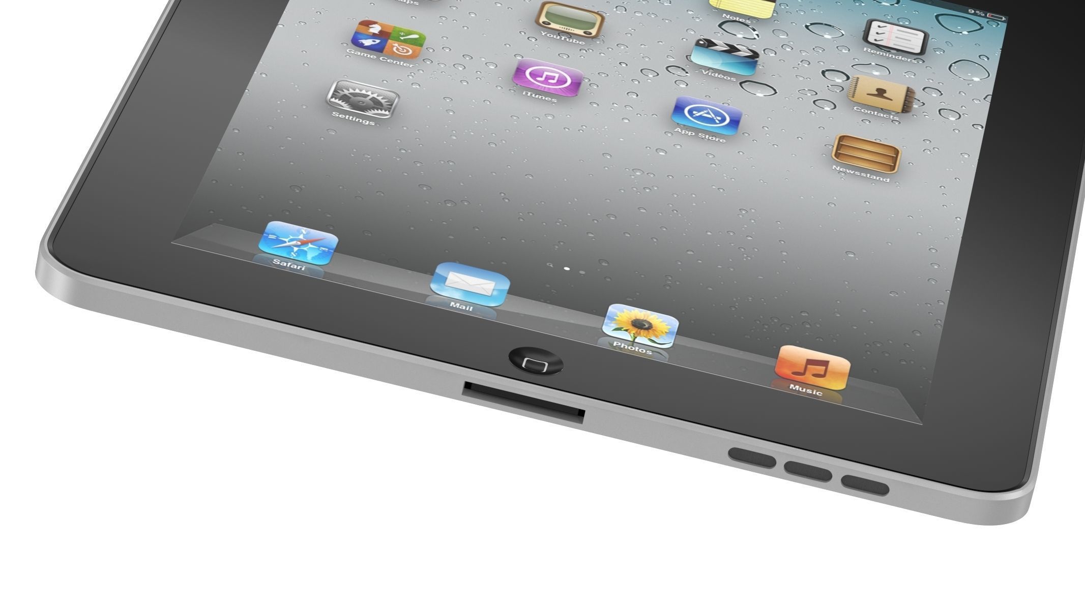 Apple iPad Wifi 3D model_5