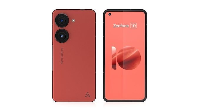 Asus Zenfone 10 Red 3D model