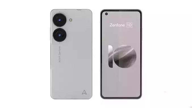 Asus zenfone 10 White 3D model