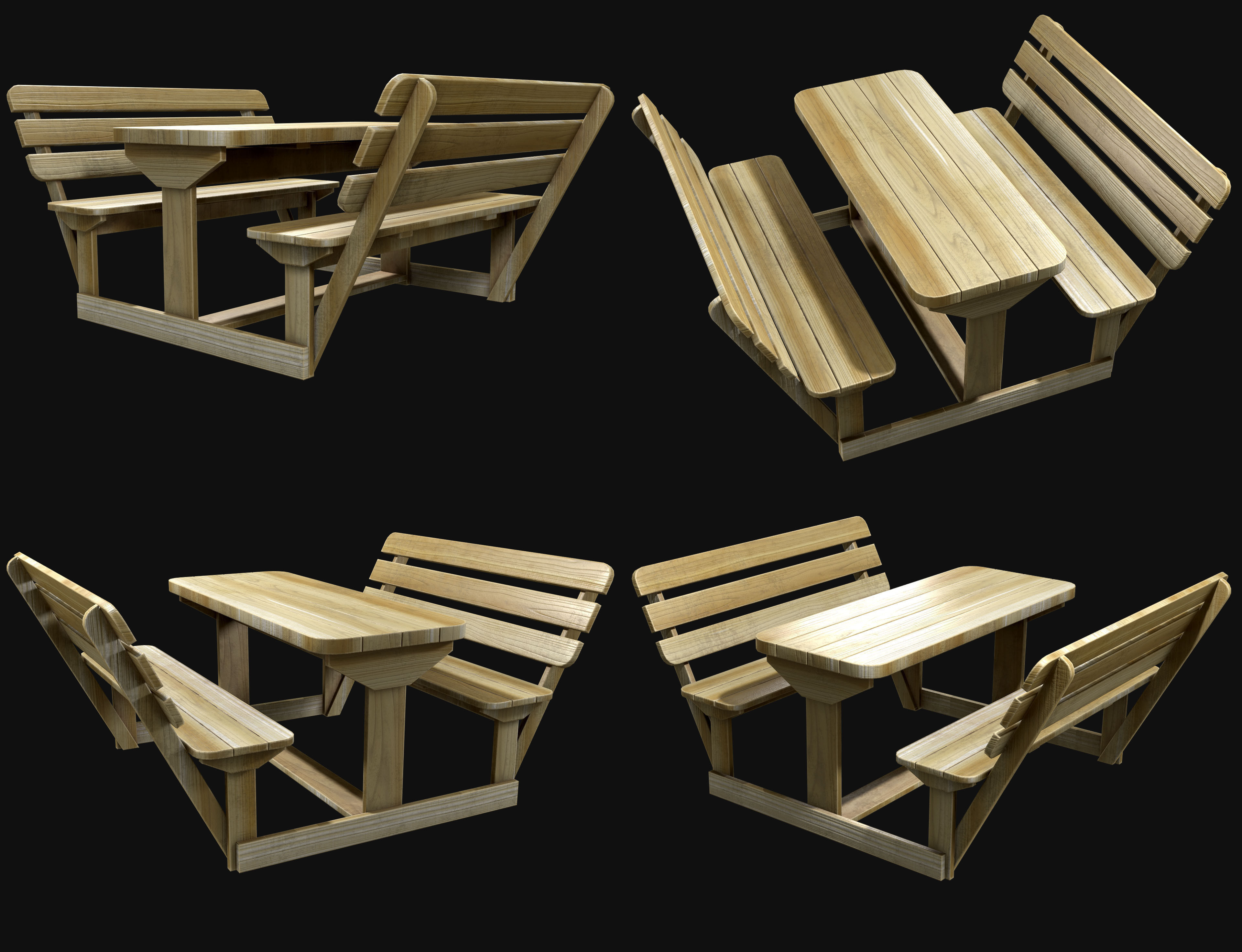 Picnic Bench Collection 1 _19