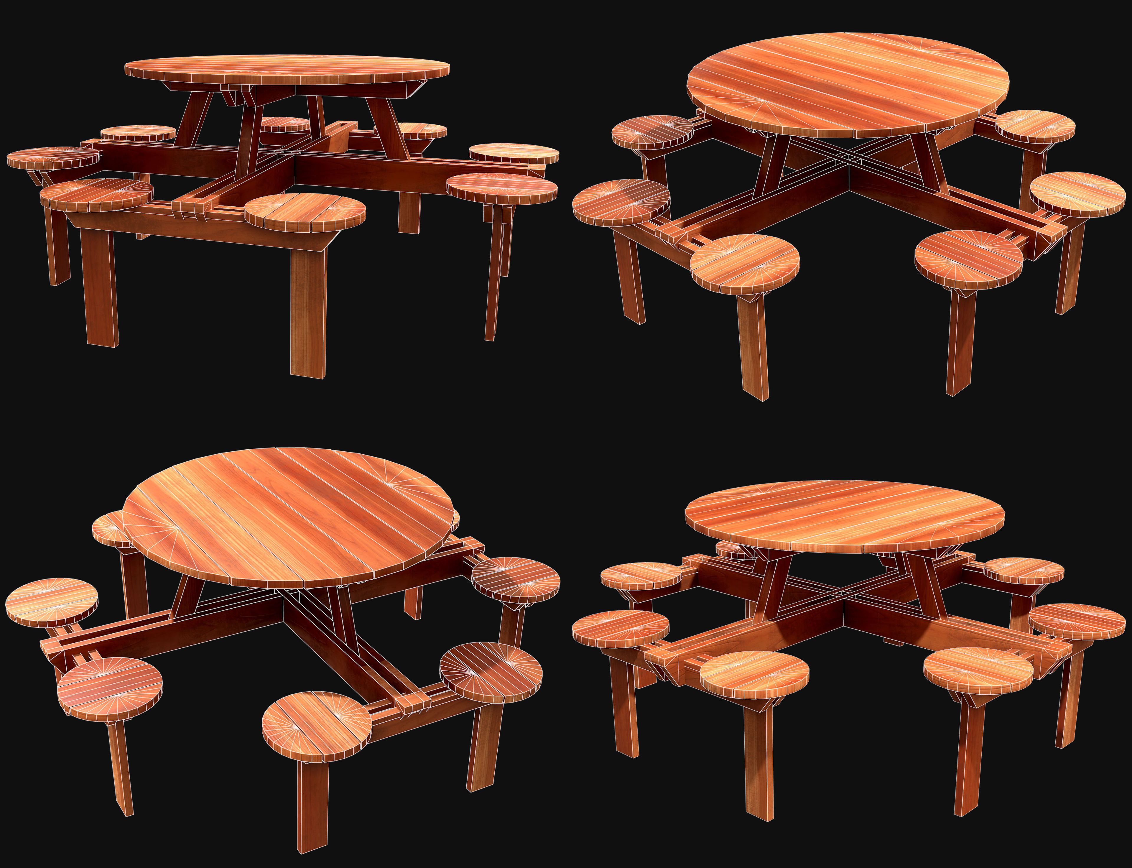 Picnic Bench Collection 1 _40