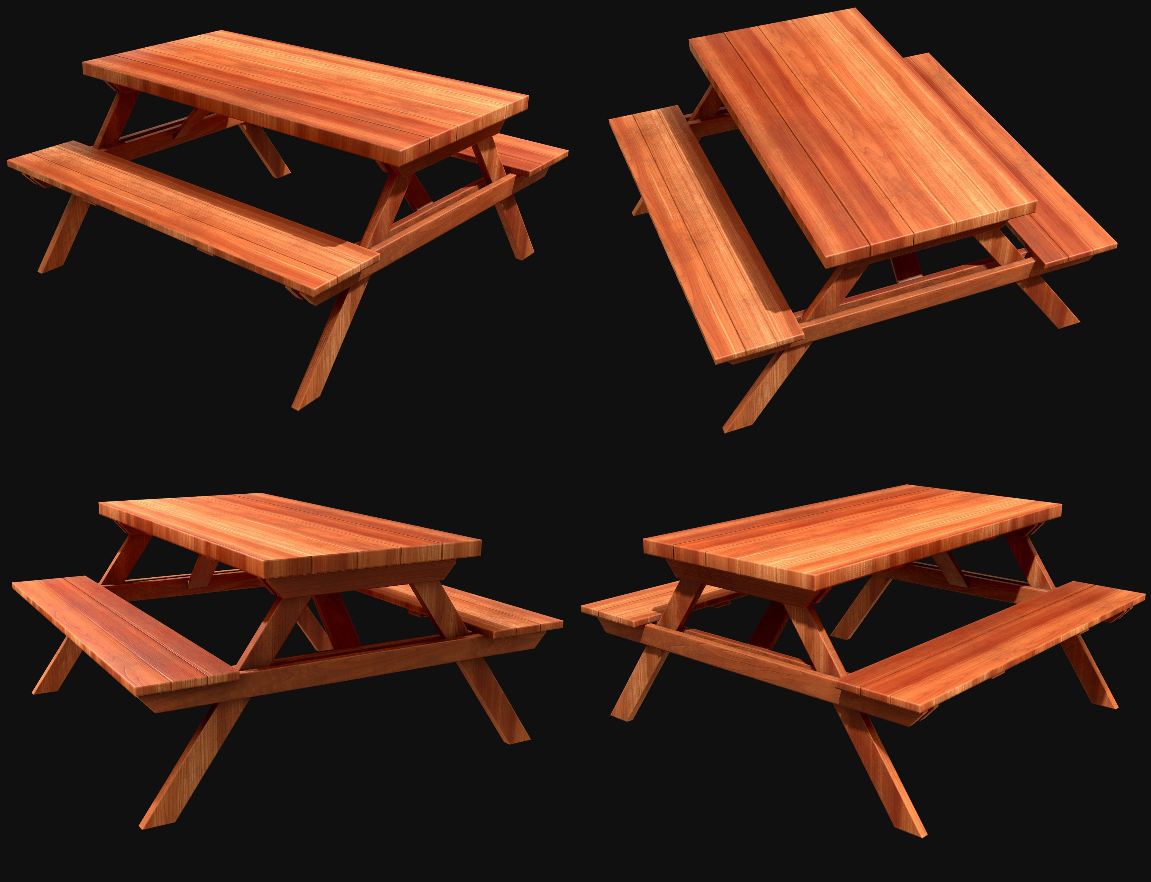 Picnic Bench Collection 1 _35