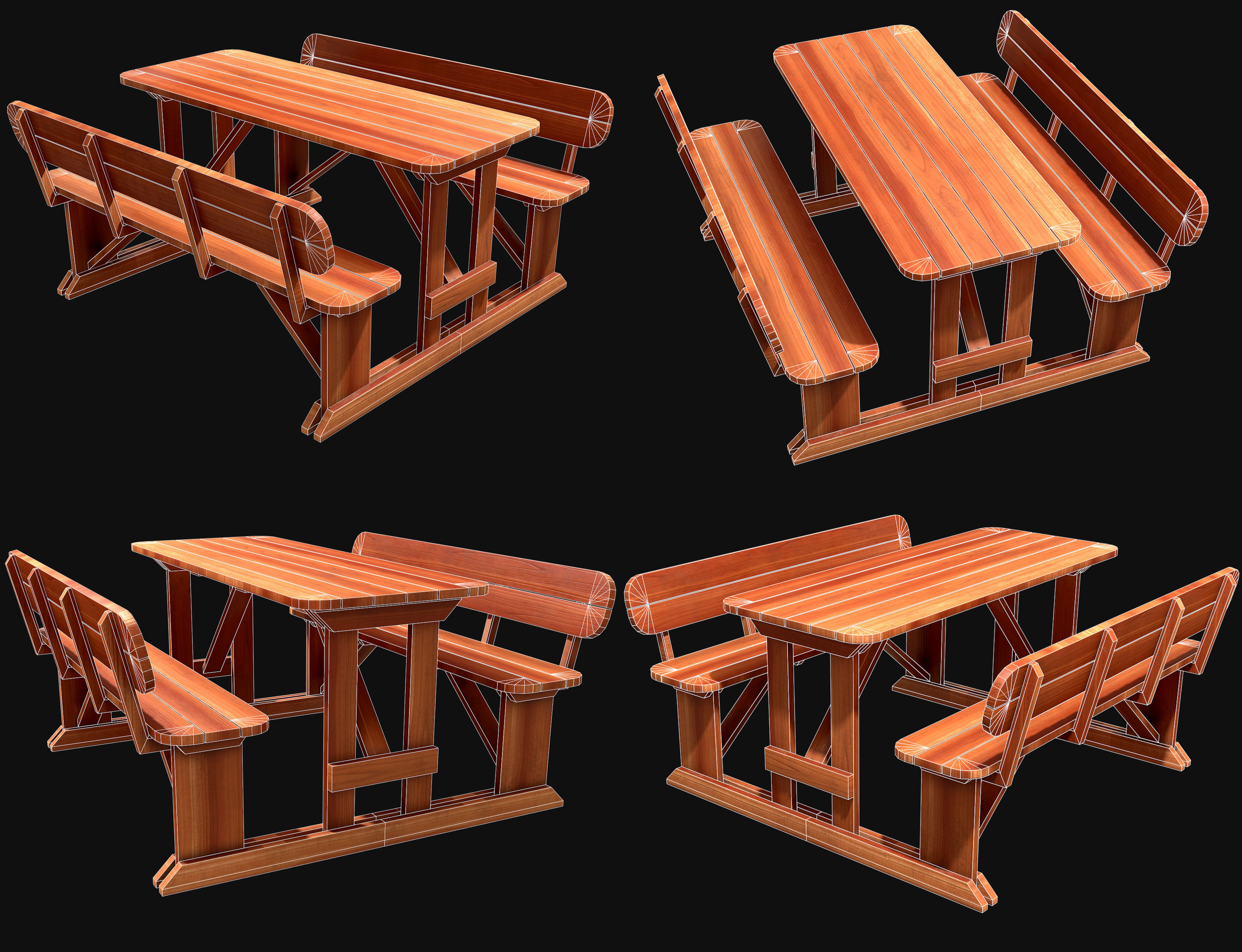 Picnic Bench Collection 1 _28