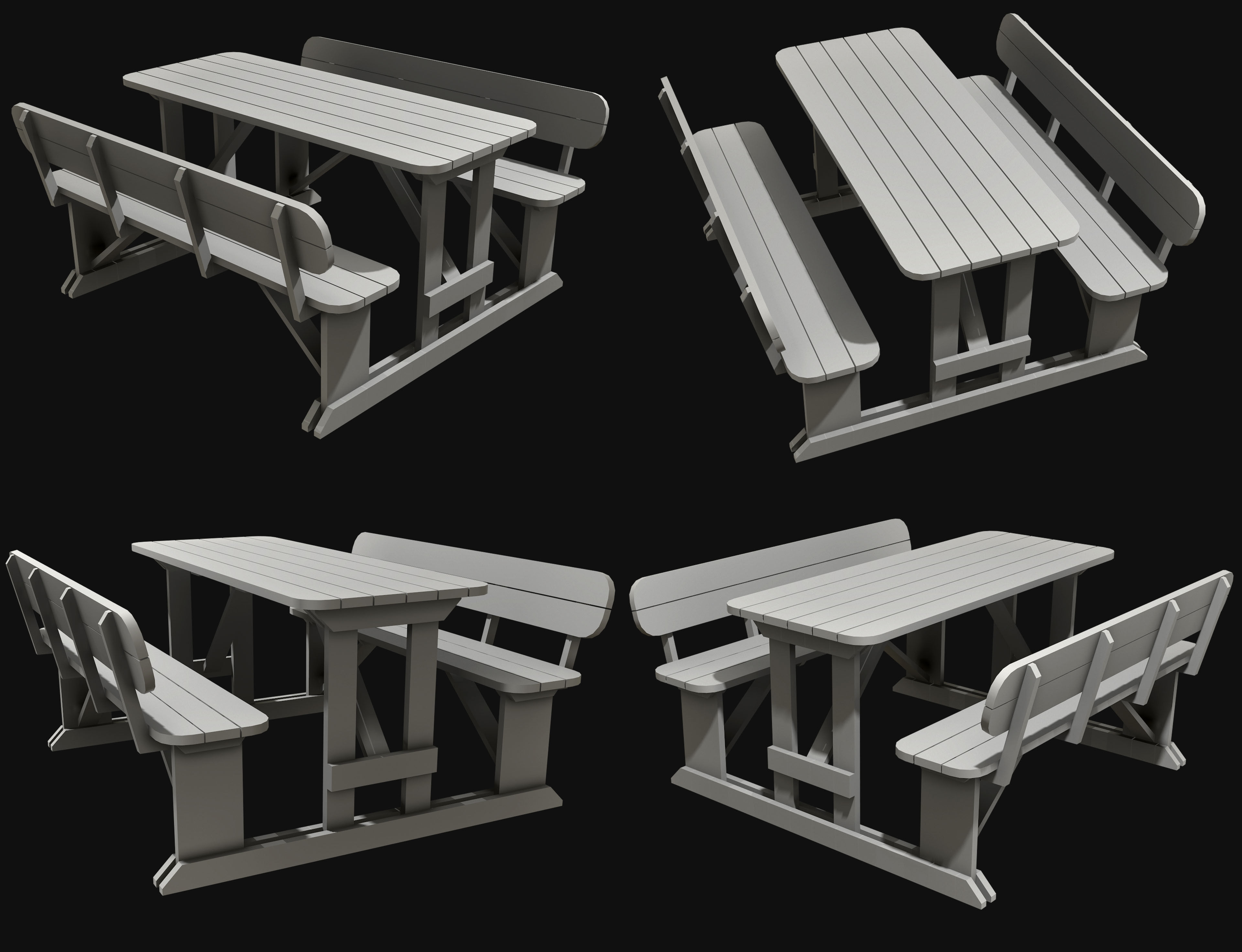Picnic Bench Collection 1 _26