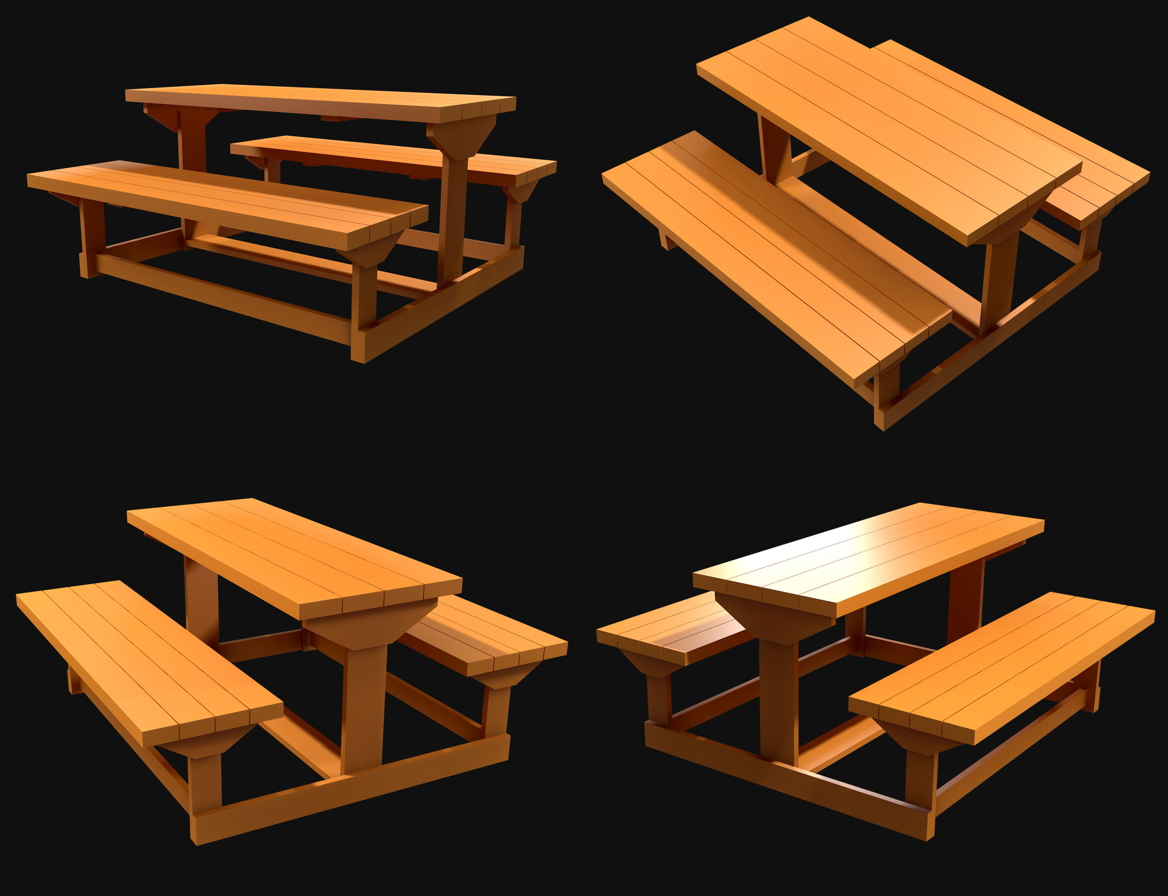 Picnic Bench Collection 1 _10
