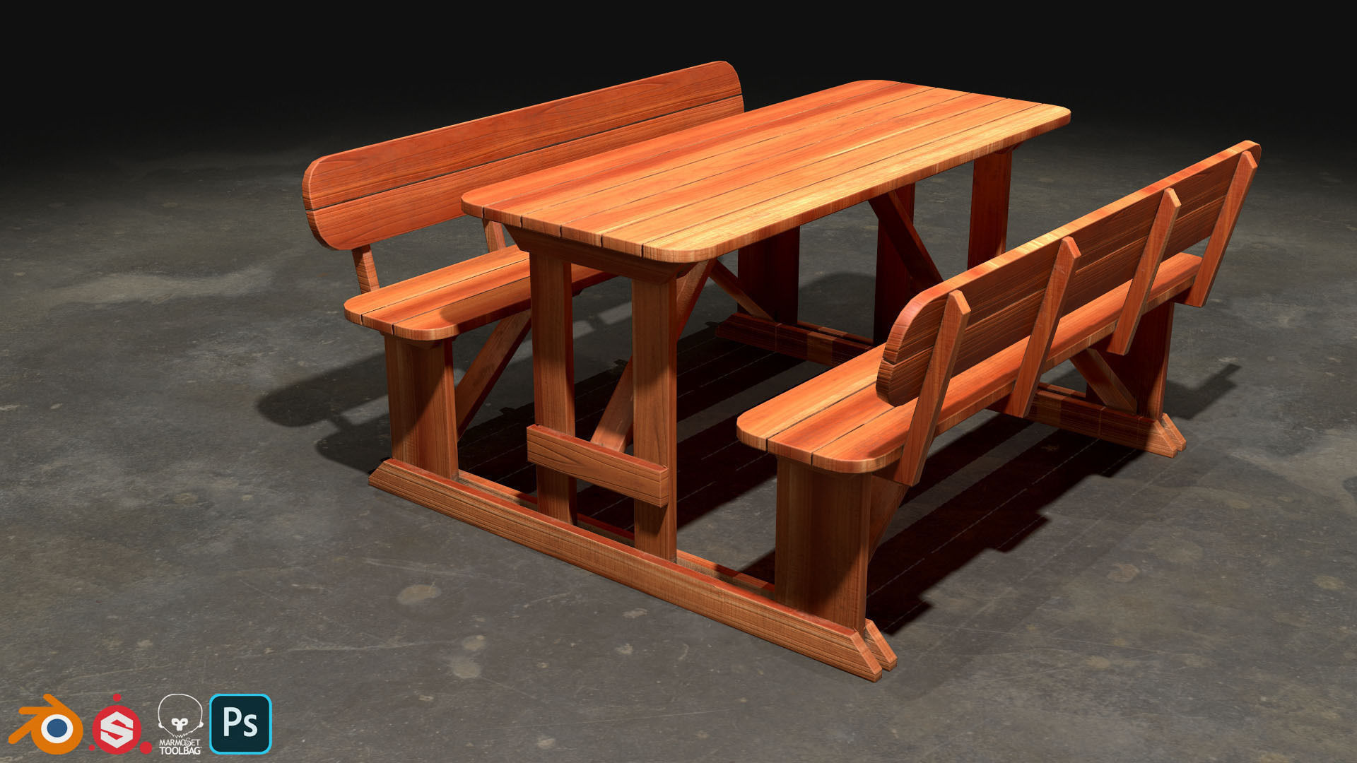 Picnic Bench Collection 1 _25