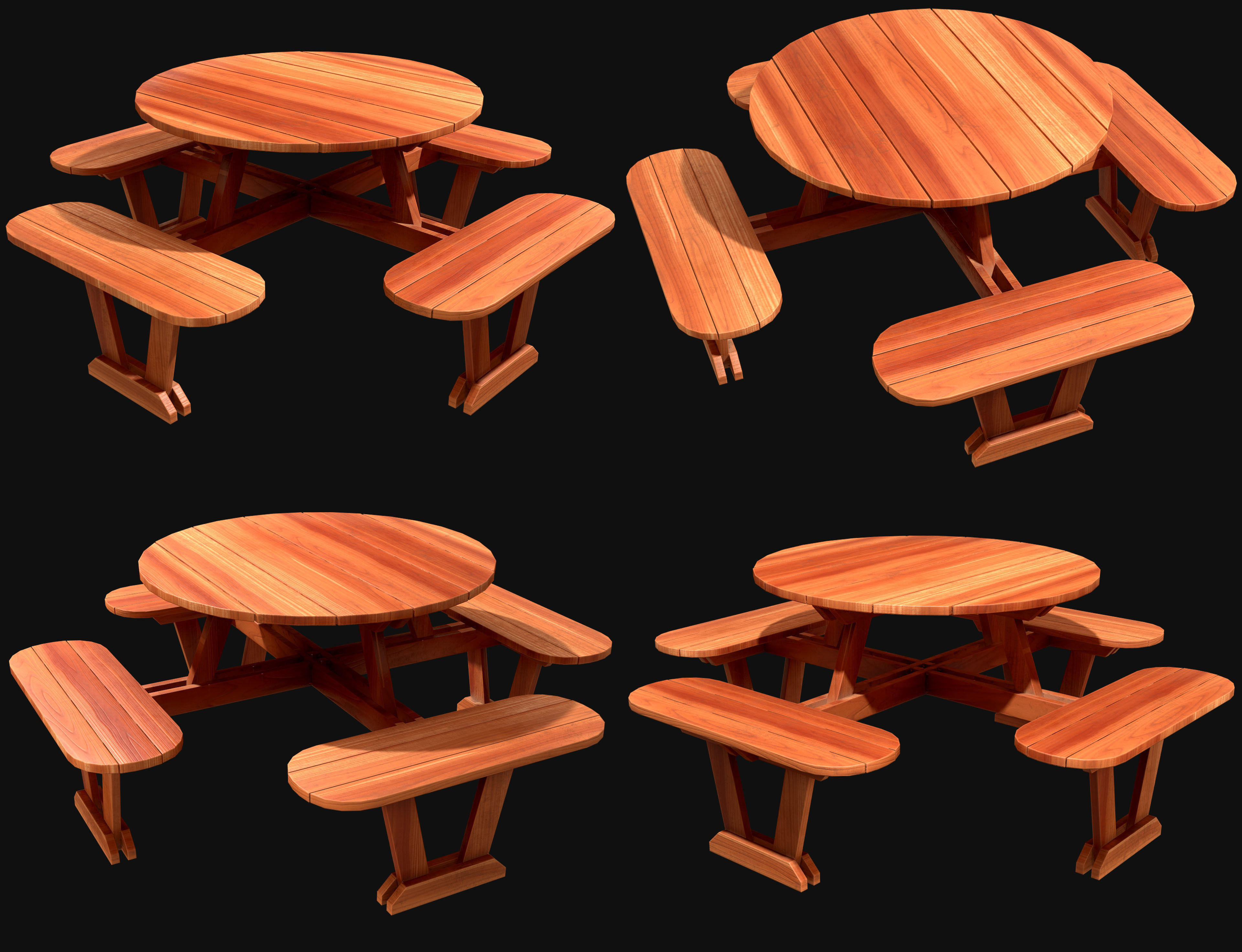 Picnic Bench Collection 1 _31