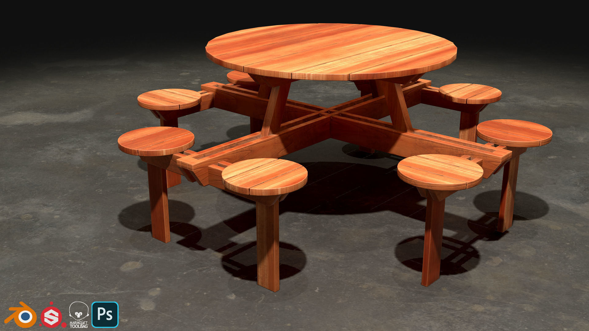 Picnic Bench Collection 1 _37