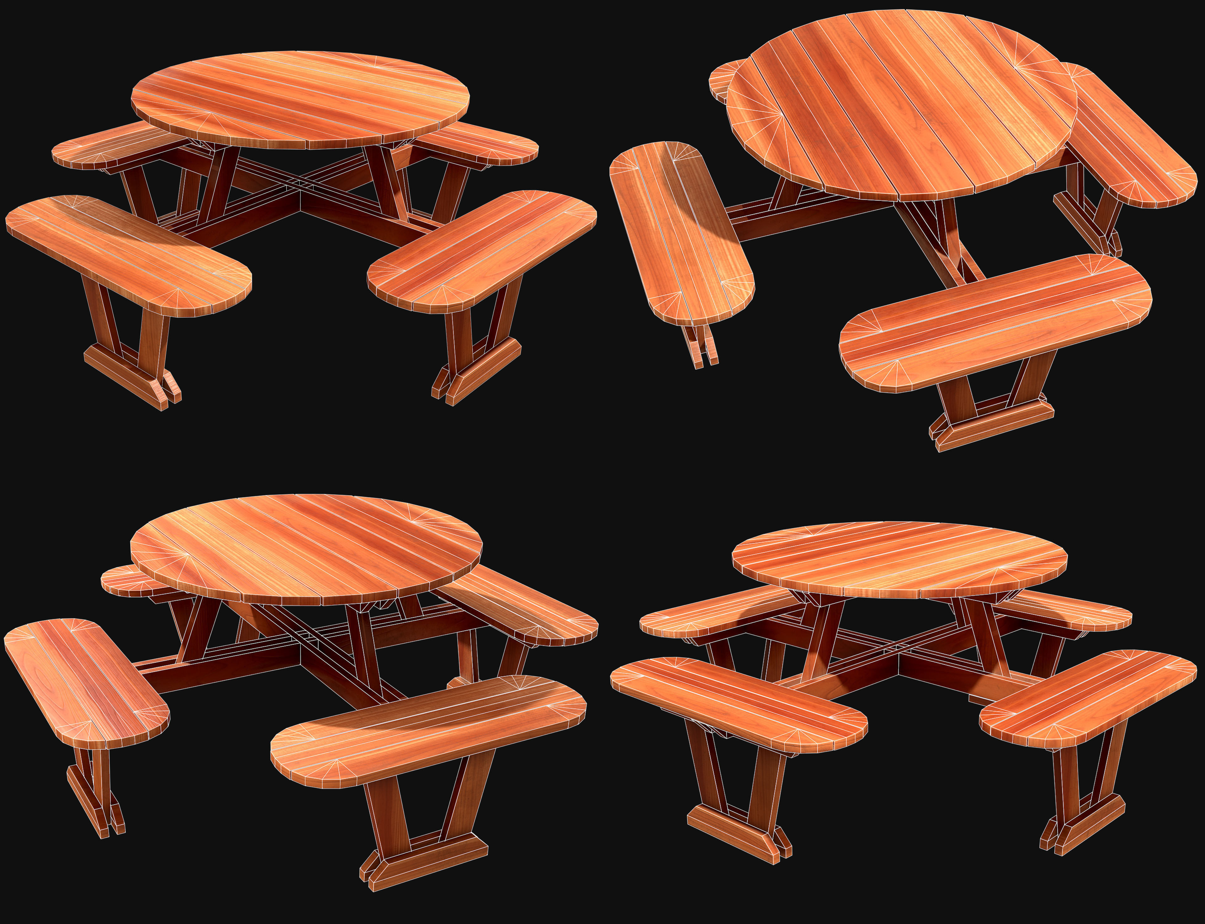Picnic Bench Collection 1 _32