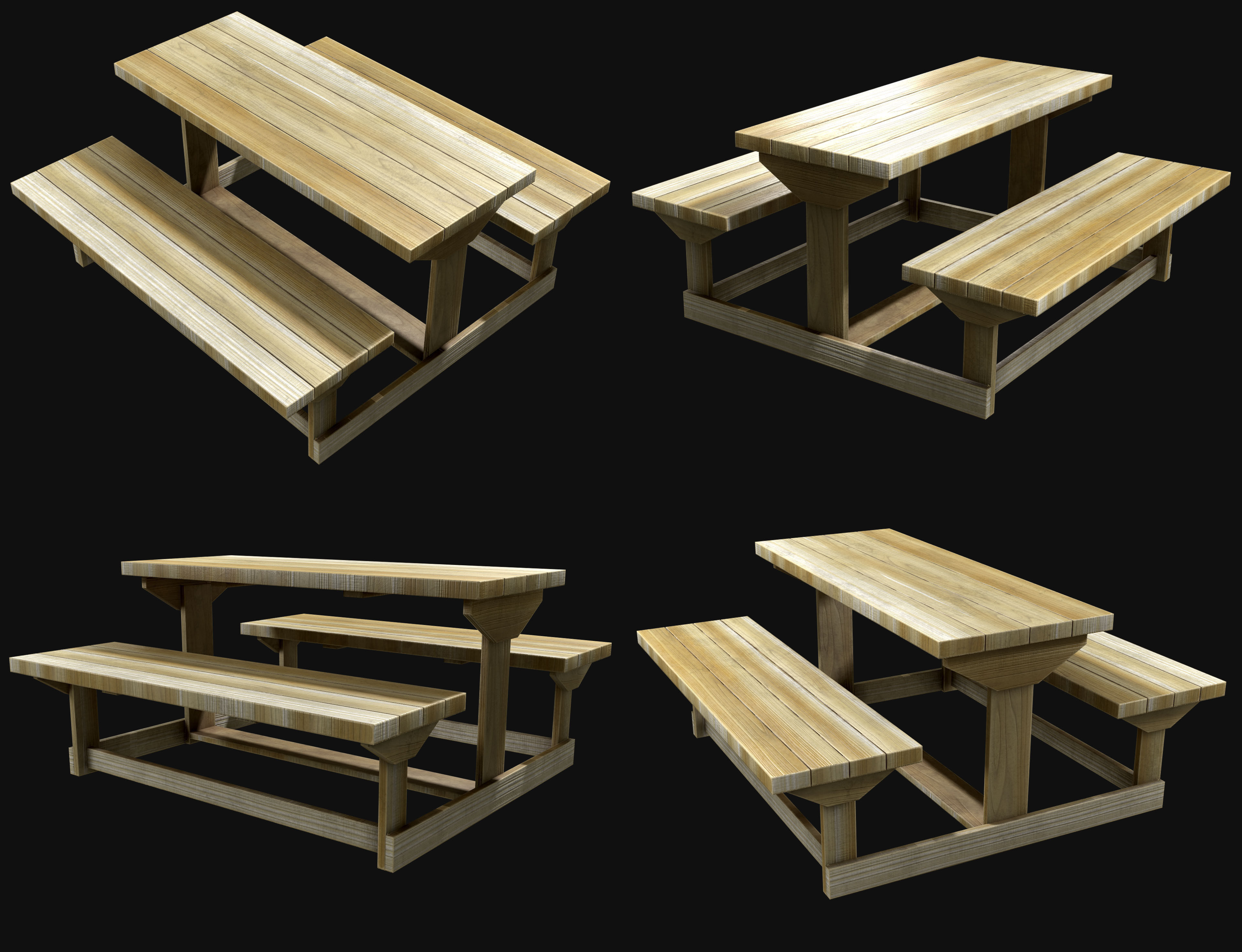 Picnic Bench Collection 1 _11