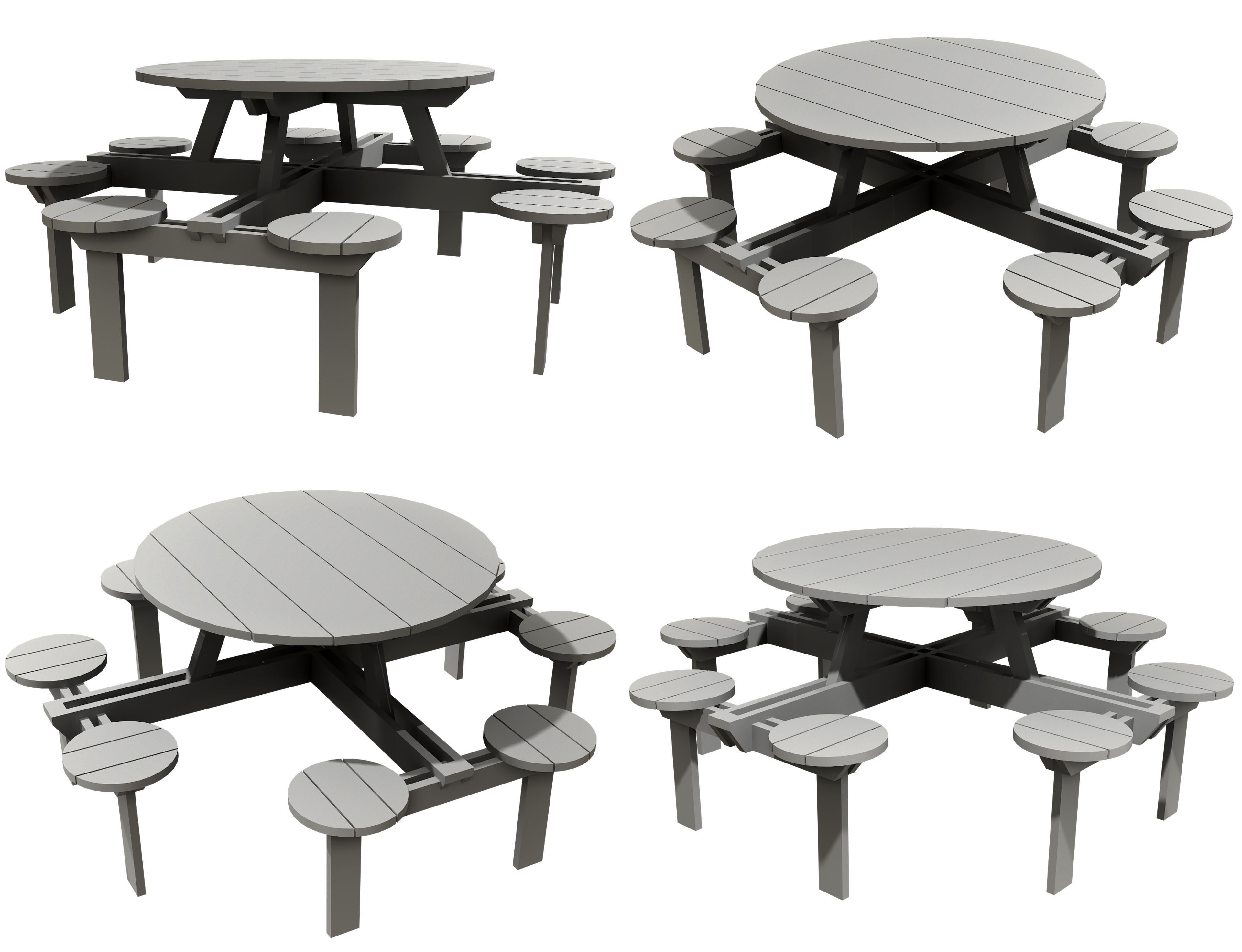 Picnic Bench Collection 1 _38