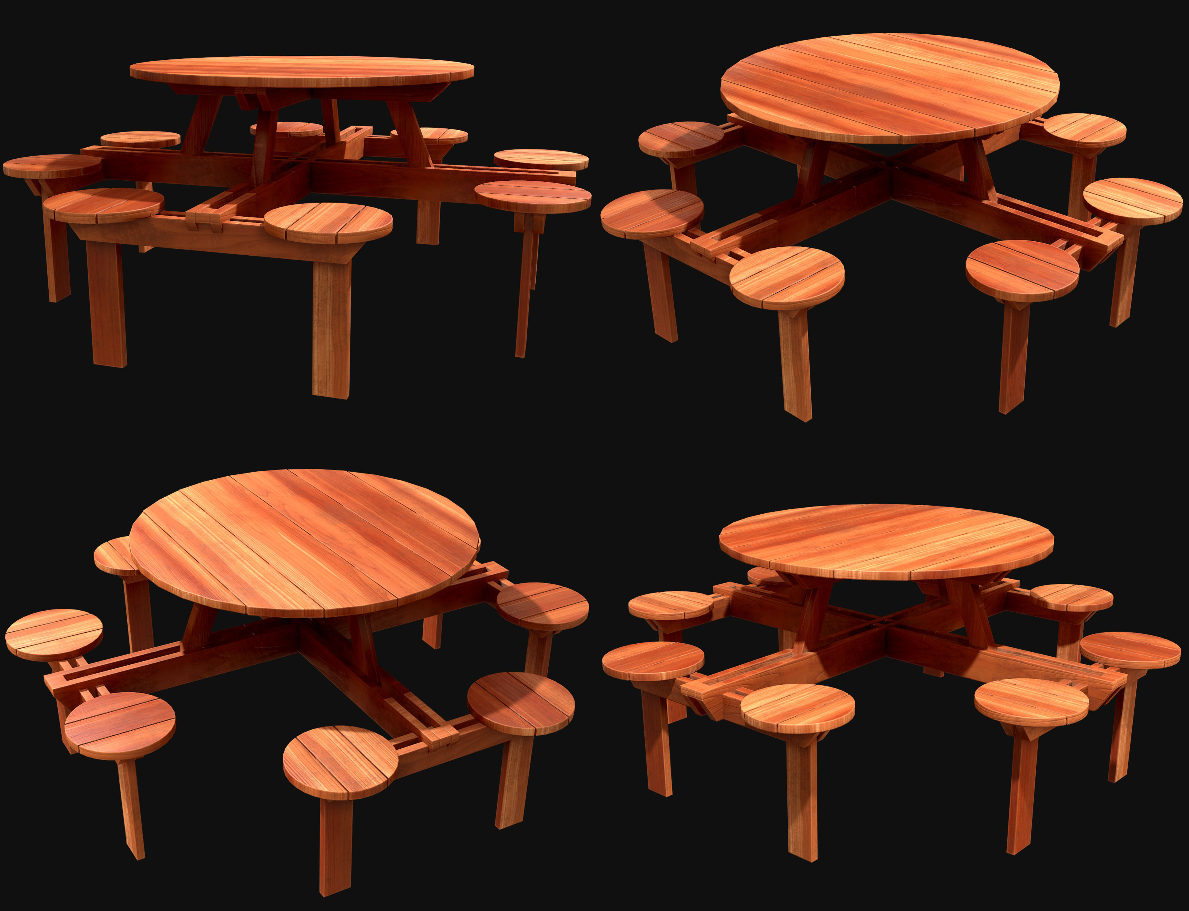 Picnic Bench Collection 1 _39