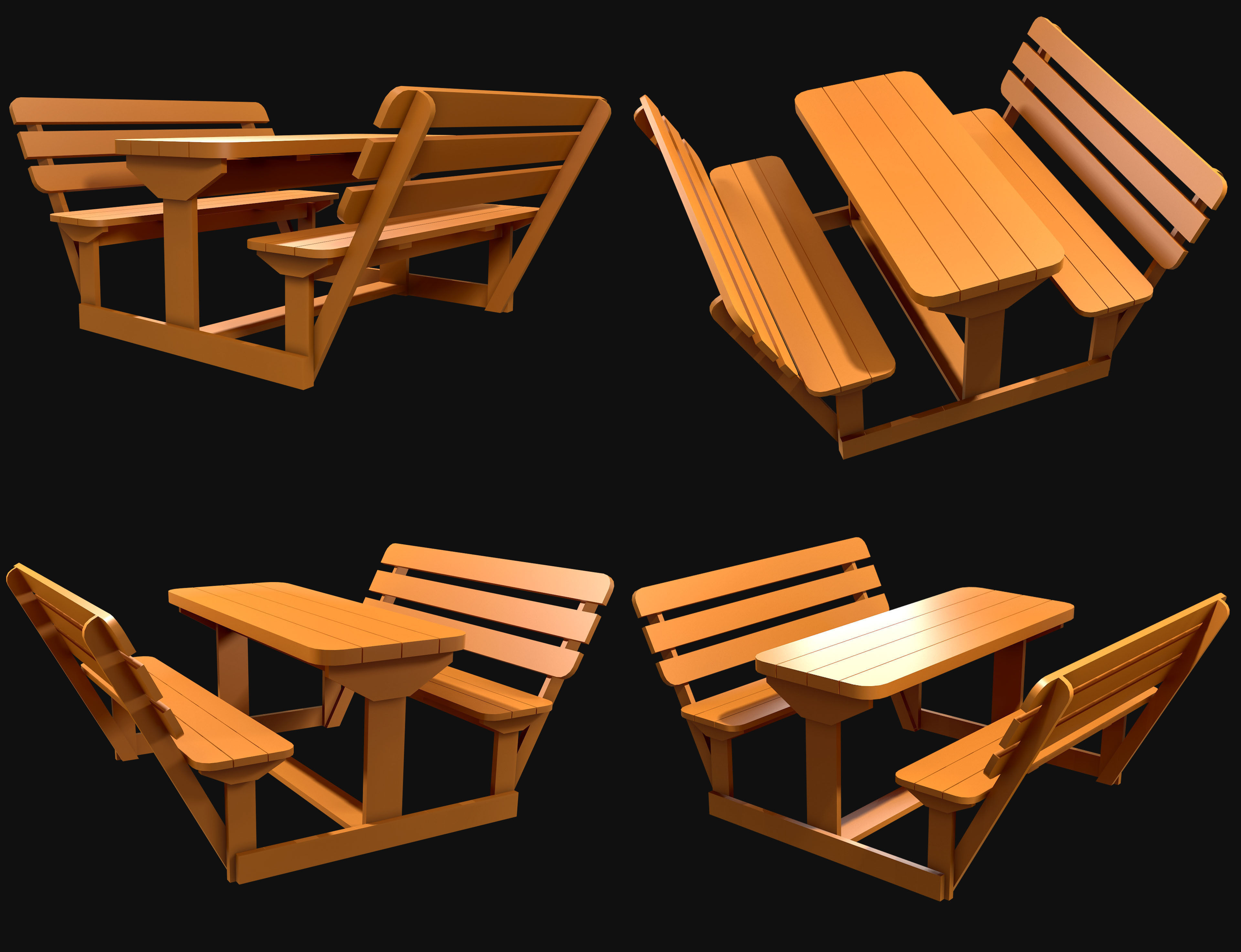 Picnic Bench Collection 1 _18